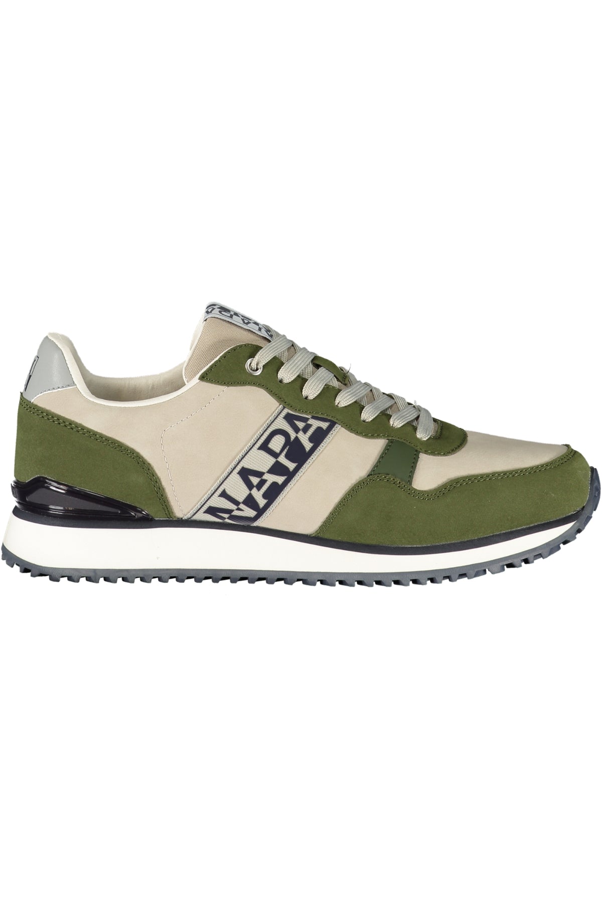 NP0A8BLOS6COSMOS01SYN_VEMG6 – Herren Sportschuhe Grün – Stylische Schnürer mit Kontrastdetails – Größe: 40, 41, 42, 43, 44, 45, 46 – Farbe: Verde