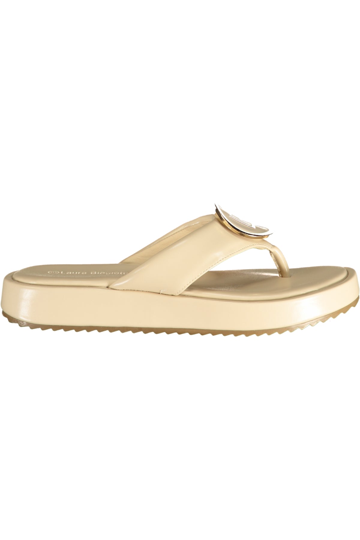 9758_BECREAM – Elegante Damensandale Beige - Zehentrenner für Stil & Komfort – Größe: 36, 37, 38, 39, 40, 41 – Farbe: Beige