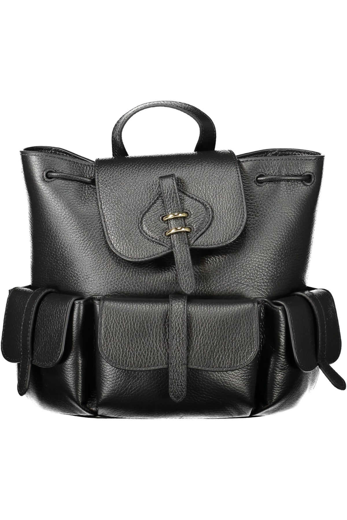 E1VGK140101_NE001 – Eleganter Damen-Rucksack in Schwarz – Stilvolles Design mit Funktion – Größe: UNI – Farbe: Nero