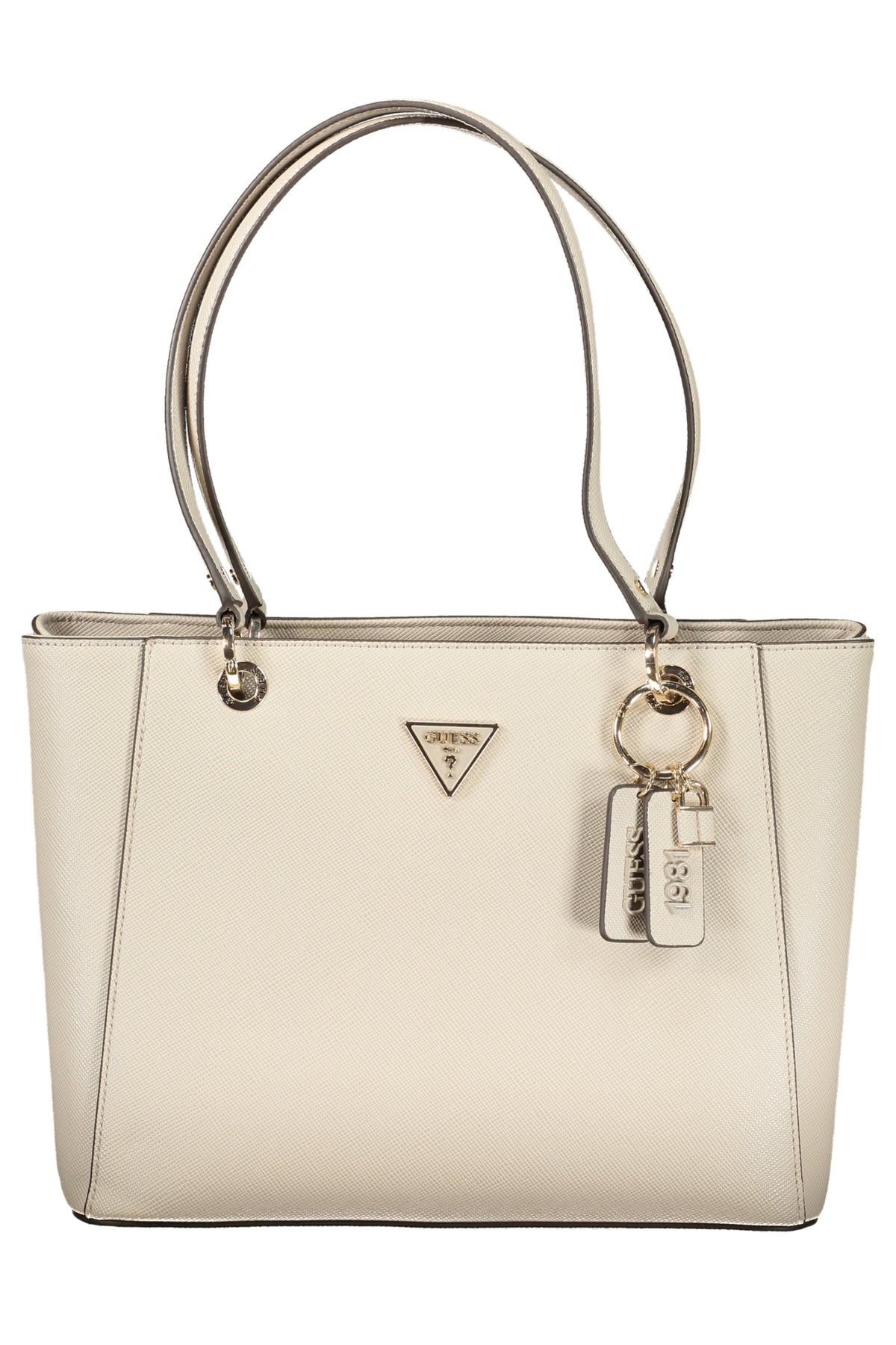 ZG967225_BETAUPE – Beige Damen Handtasche mit Reißverschluss und Handyhalterung – Größe: UNI – Farbe: Beige