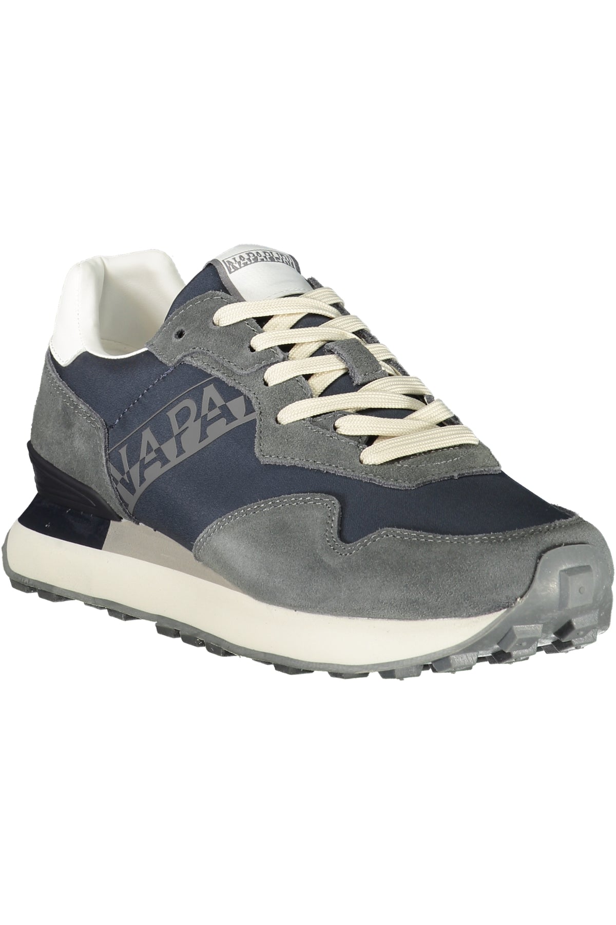 NP0A8BLNS6CORK01NYS_BL01Y – Herren Sportschuhe in Blau mit Kontrastdetails und herausnehmbarem Fußbett – Größe: 40, 41, 42, 43, 44, 45, 46 – Farbe: Blu