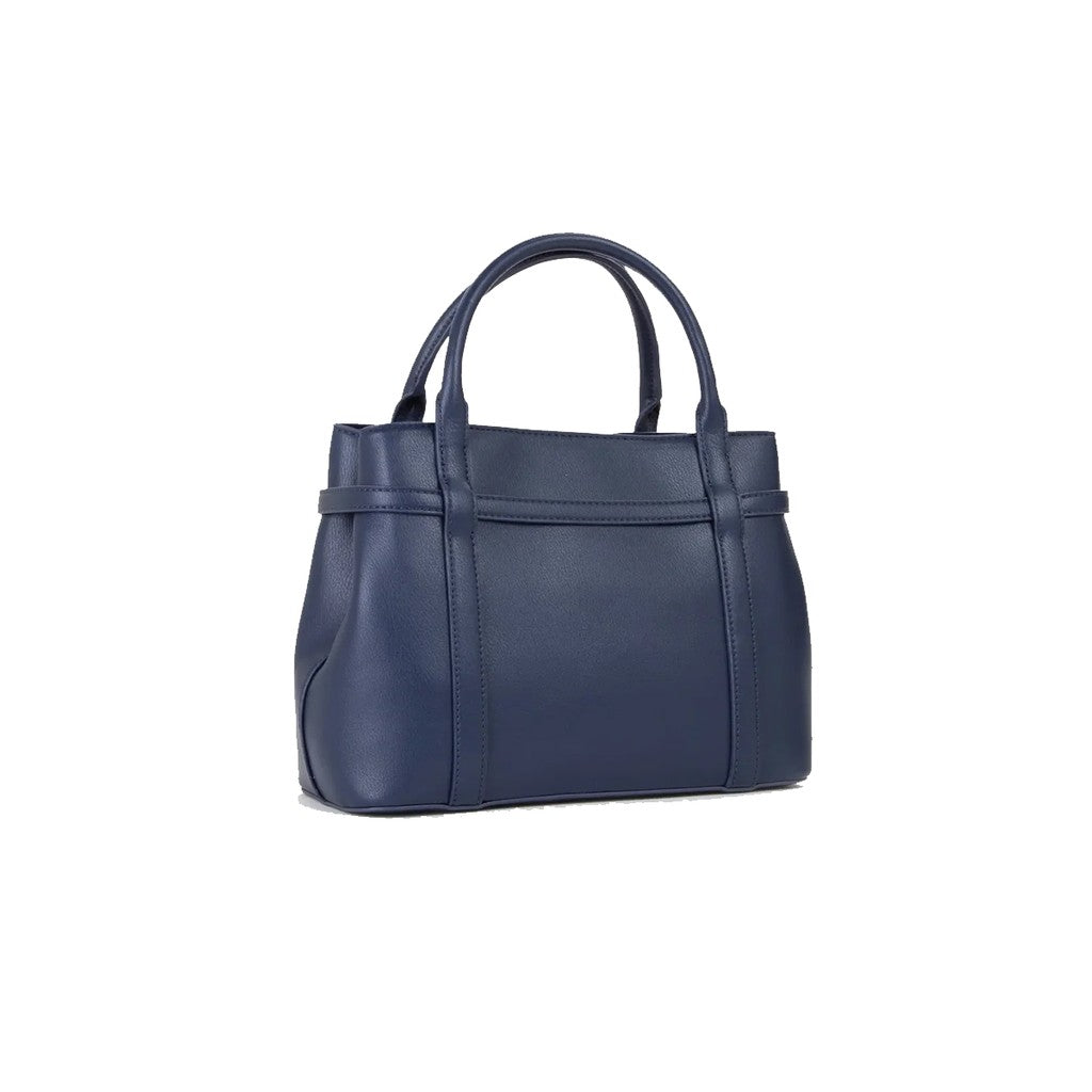 VBS8Y504SELMARE_BLBLU – Blaue Damenhandtasche mit Henkel & Schultergurt, recycelt, elegant – Größe: UNI – Farbe: Blu