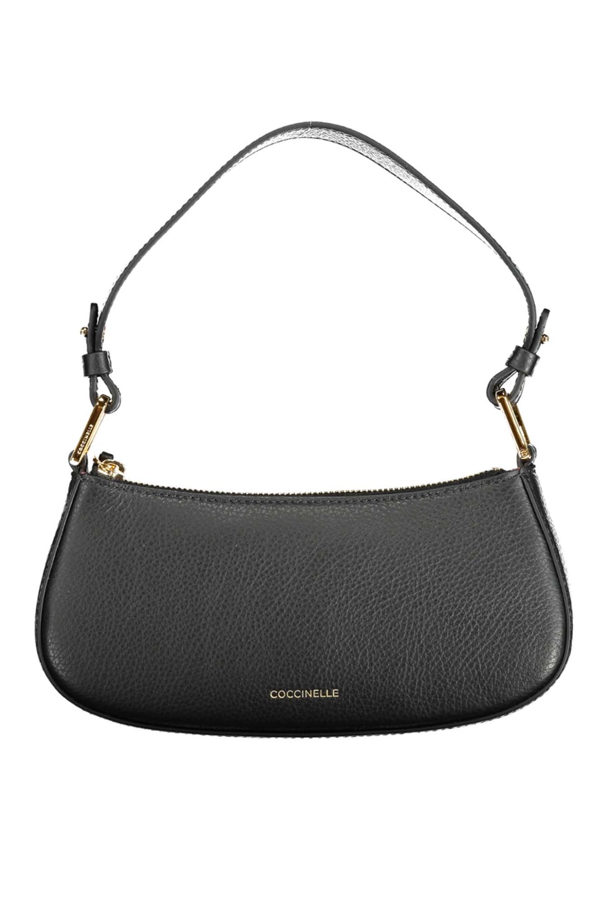 E5MRF520101_NE001 – Elegant und Vielseitig: Schwarze Handtasche mit abnehmbarem Riemen – Größe: UNI – Farbe: Nero