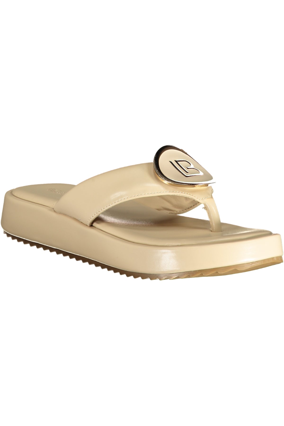 9758_BECREAM – Elegante Damensandale Beige - Zehentrenner für Stil & Komfort – Größe: 36, 37, 38, 39, 40, 41 – Farbe: Beige