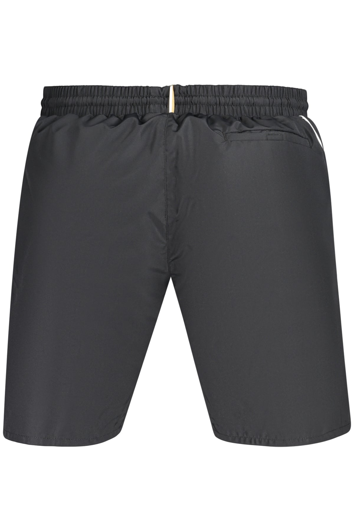 50514429STARFISH_NE001 – Elegante Schwarze Herren-Bade-Boxershorts mit Kontrastdetails – Größe: S, M, L, XL, 2XL – Farbe: Nero