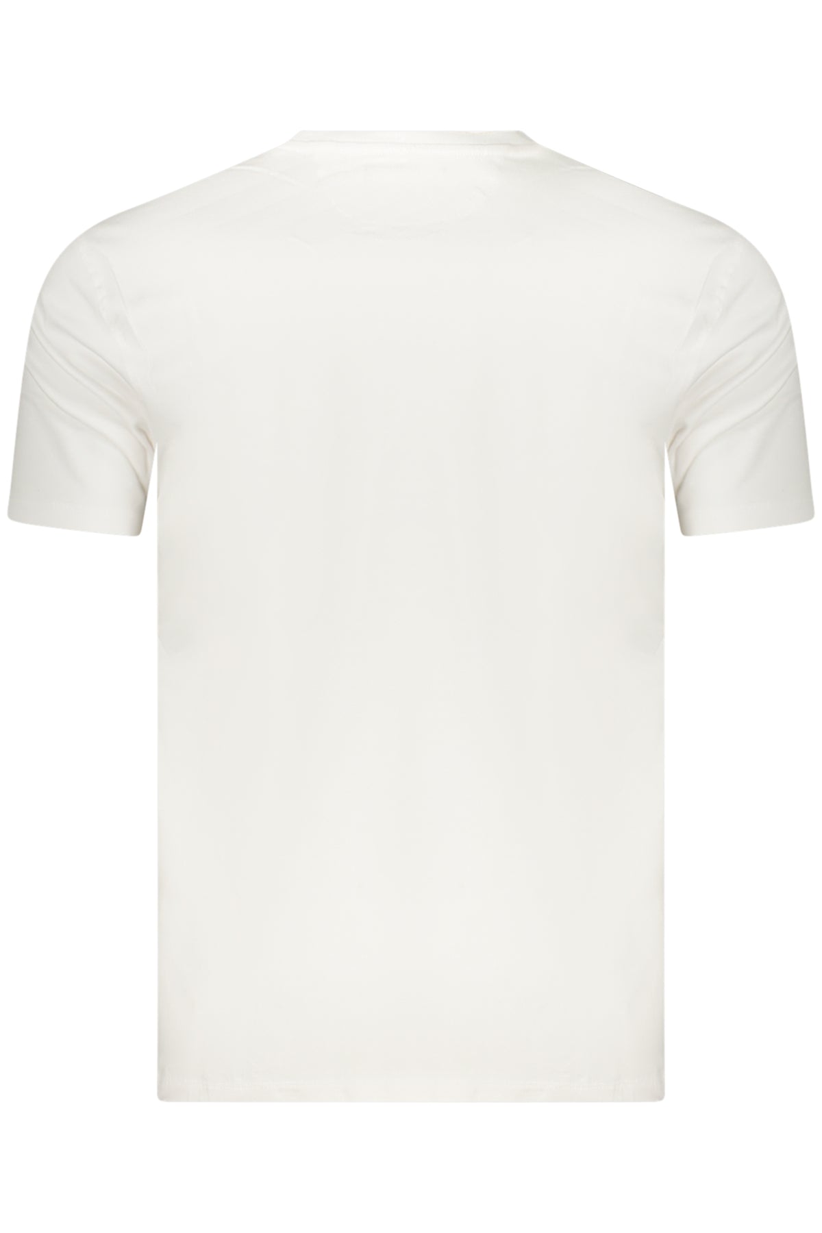 MYT189C_BI0010 – Herren Kurzarm-T-Shirt Weiß mit Rundhals und Stickerei-Logo – Größe: M, S, L, XL, 2XL, 3XL – Farbe: Bianco