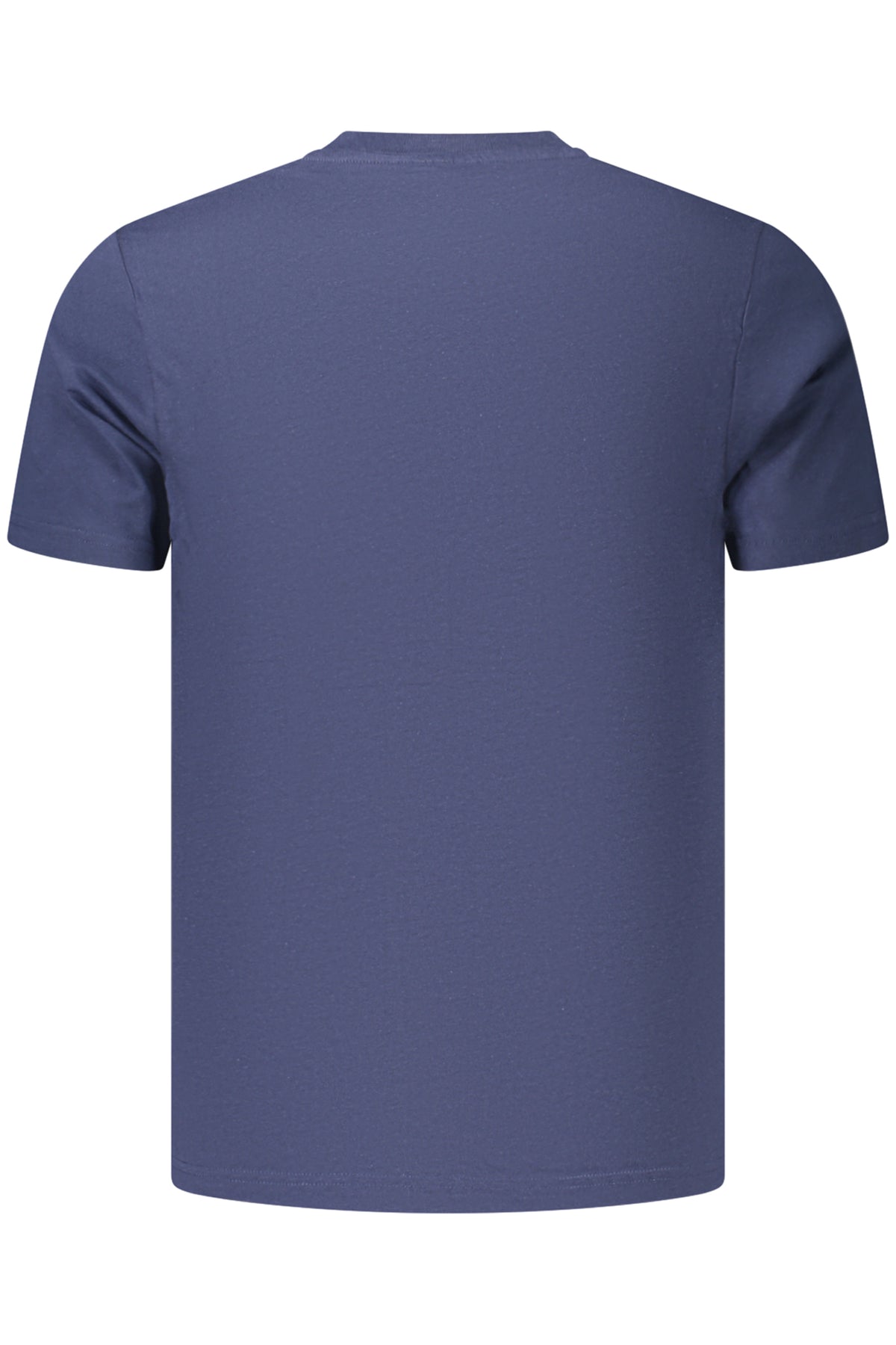 466013_BLNAVY – Herren T-Shirt Blau mit Logo-Print - Rundhalsausschnitt, Kurzarm – Größe: M, L, XL, 2XL – Farbe: Blu