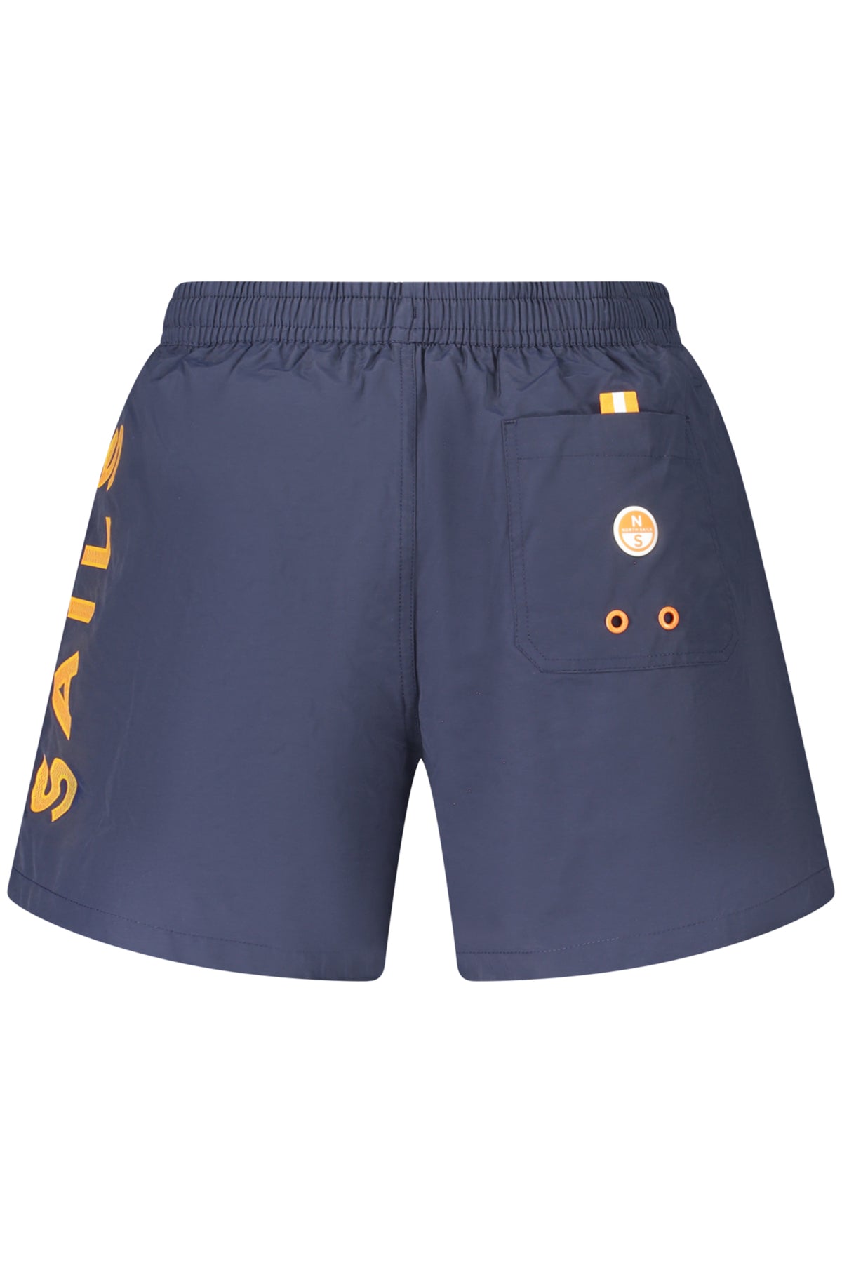 673739000_BL0802 – Blaue Herren-Bade-Boxershorts mit elastischem Bund & Taschen – Größe: S, M, L, XL, 2XL, 3XL – Farbe: Blu