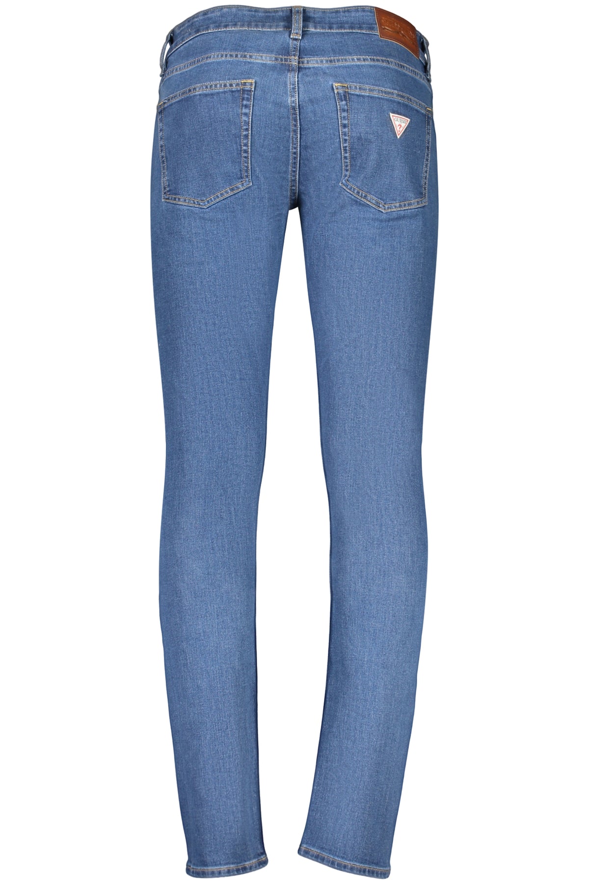M6RA0FD6325_BLGCCW – Skinny Herren Jeans Blau - 5 Taschen Design mit Knopf & Reißverschluss – Größe: 28L32, 30L32, 32L32, 34L32, 36L32, 38L32 – Farbe: Blu