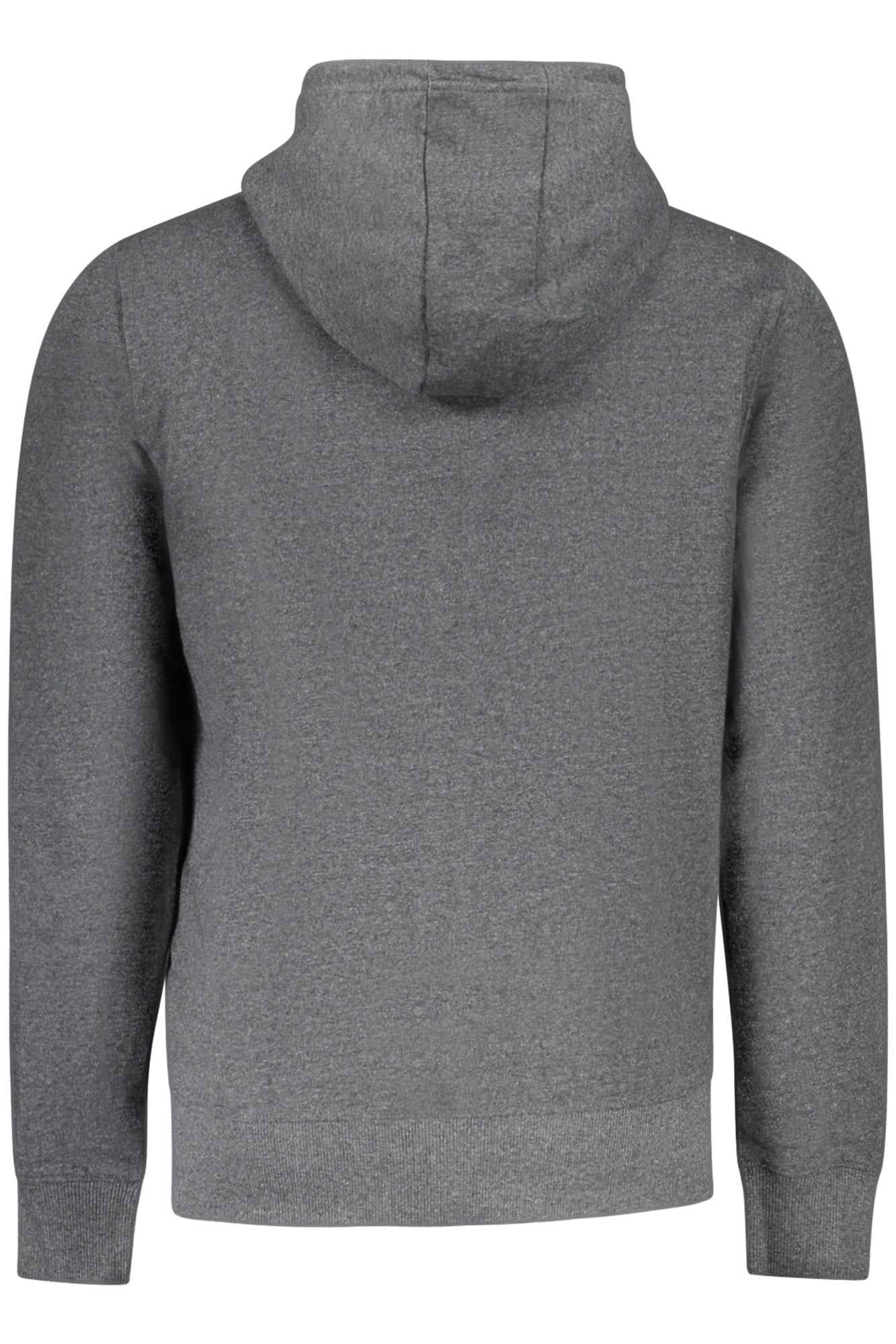 W5S6457014_GR072 – Herren Sweatshirt mit Reißverschluss und Kapuze - Grau, nachhaltig – Größe: M, L, XL, 2XL, 4XL – Farbe: Grigio