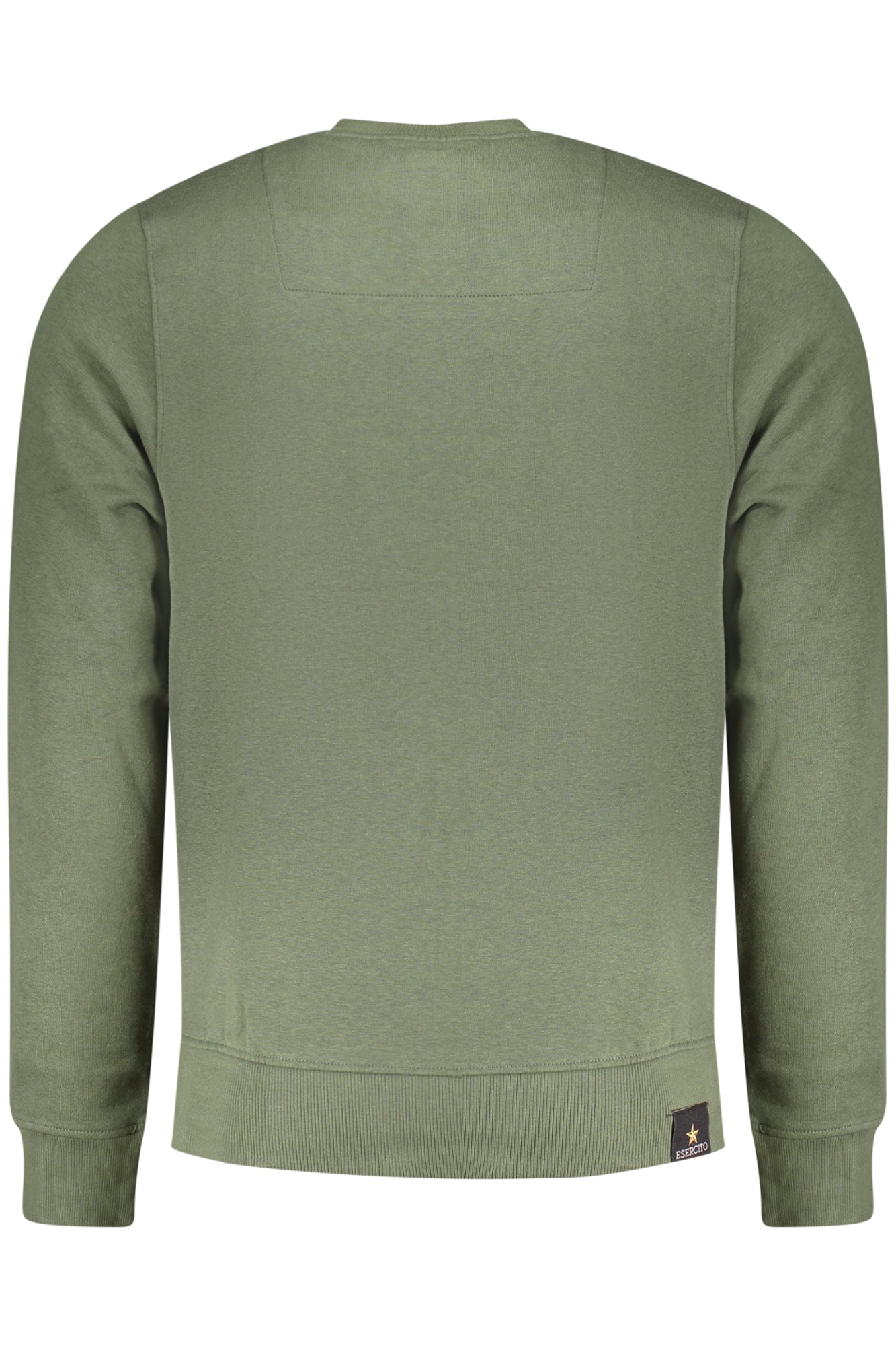 W5S616-7014_VE058 – Herren Sweatshirt Grün - Gefüttert, Rundhals, Applikation, Ohne Reißverschluss – Größe: S, M, L, XL, 2XL, 3XL – Farbe: Verde