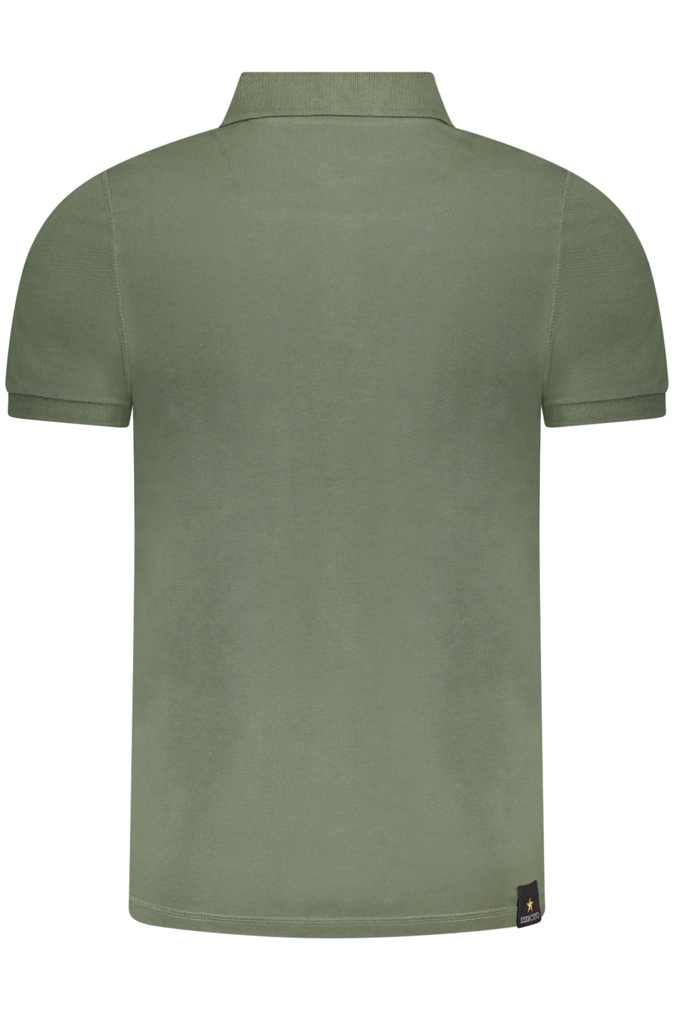 S5S629-5584_VE058 – Grünes Kurzarm-Poloshirt für Herren mit Akademie-Design und Logo – Größe: S, M, L, XL, 2XL – Farbe: Verde