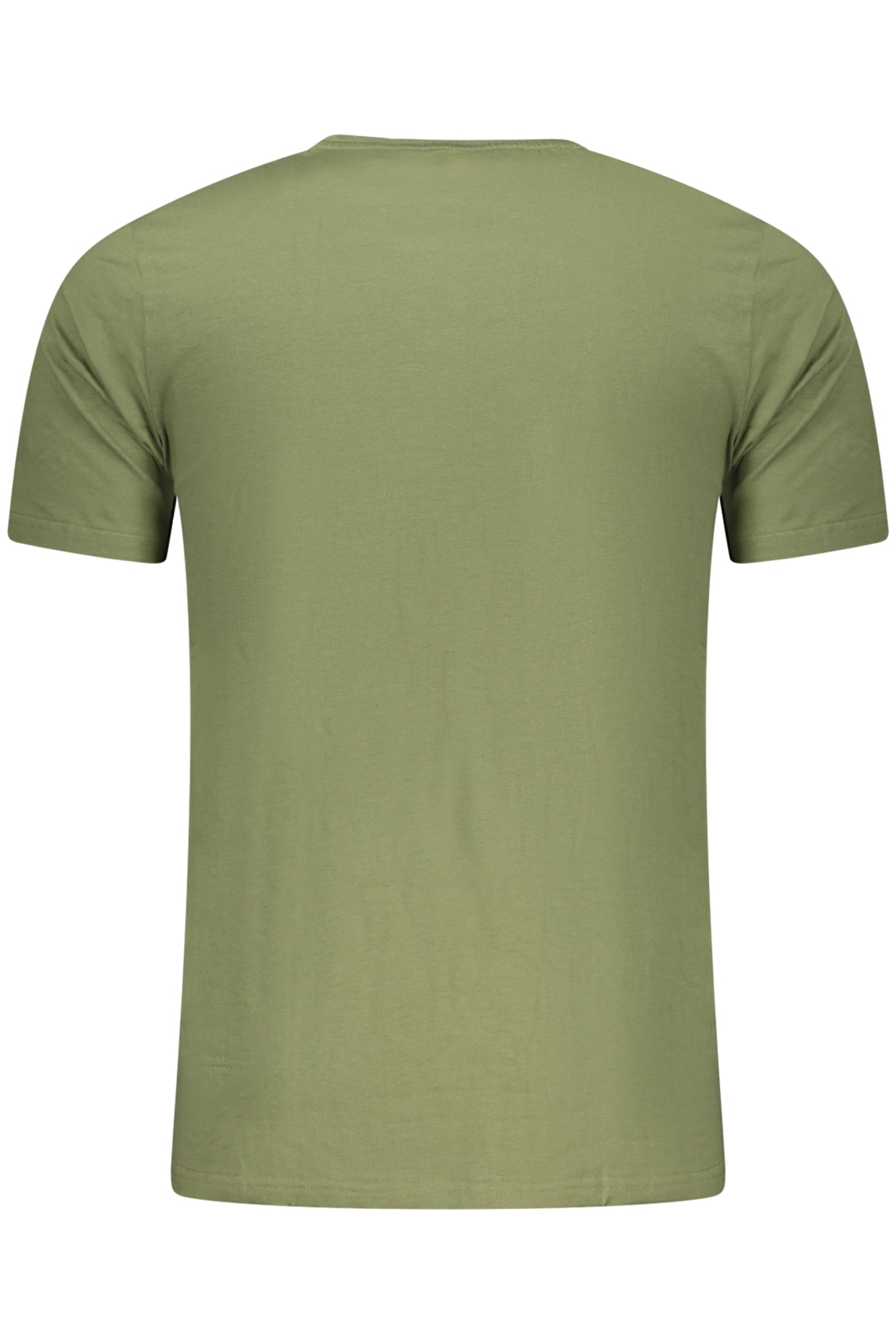 SCOTI006J508_VE07001 – Herren-T-Shirt in Grün mit V-Ausschnitt & Frecce Tricolori Druck – Größe: M, L, XL, 2XL – Farbe: Verde