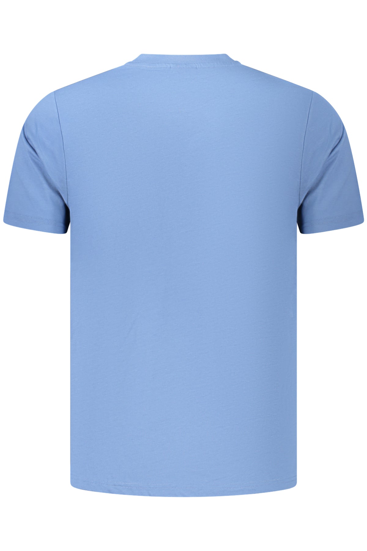 466013_BLDENIM – Herren Kurzarm T-Shirt Blau mit Logo und Rundhals – Ideal für Sport – Größe: M, L, XL, 2XL – Farbe: Blu