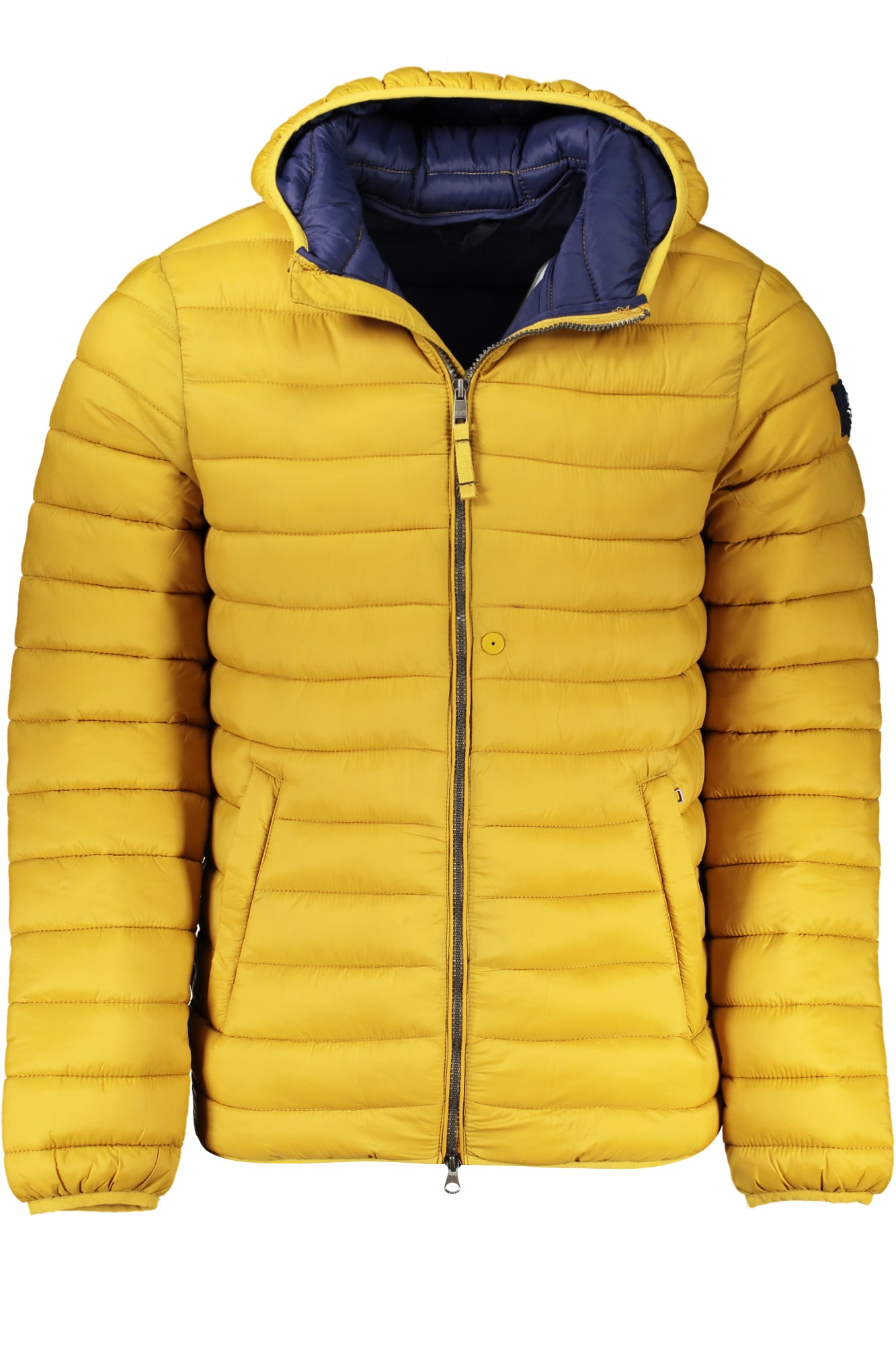 5331625_GI558 – Herrenjacke Gelb: Stilvolle Kapuzenjacke mit Taschen & Reißverschluss – Größe: S, M, L, XL, 2XL, 3XL – Farbe: Giallo