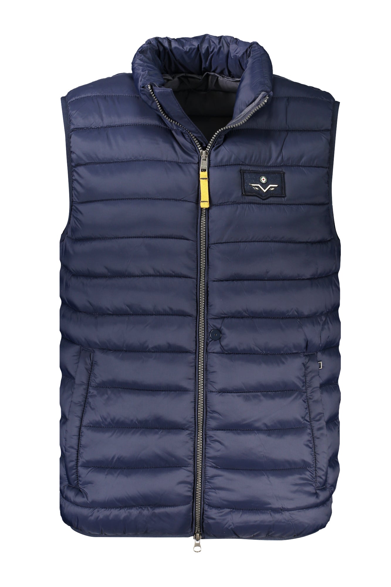 5337217_BL730 – Herren Ärmellose Blaue Weste mit Taschen und Reißverschluss – Größe: S, M, L, XL, 2XL, 3XL – Farbe: Blu