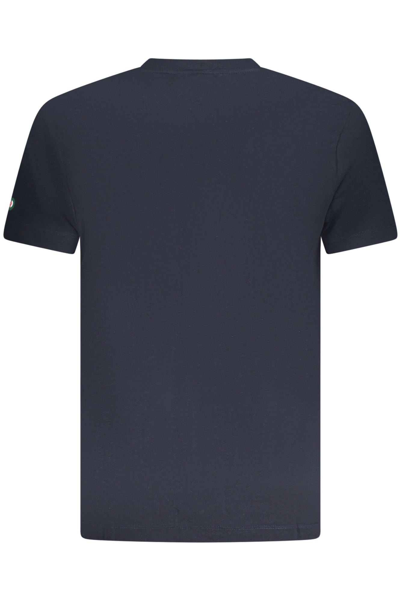5351127_BL730 – Blaues Herren Kurzarm T-Shirt mit Rundhals und Logo-Aufdruck – Größe: S, M, L, XL, 2XL – Farbe: Blu