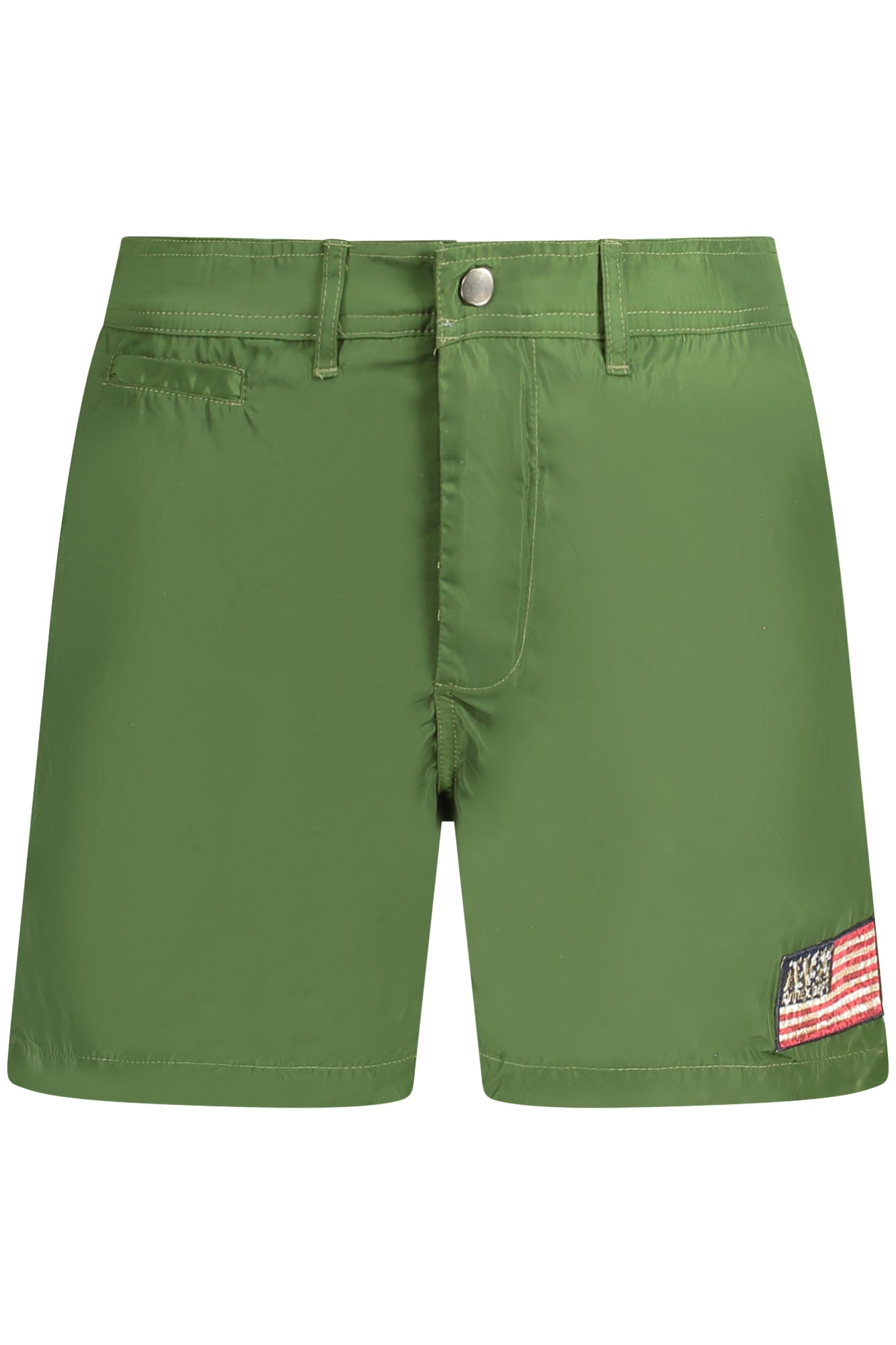 AVBWBC04TASK_VE4CHIVE – Herren Badeboxershorts Grün - Komfort und Stil mit Kontrastdetails – Größe: XL – Farbe: Verde