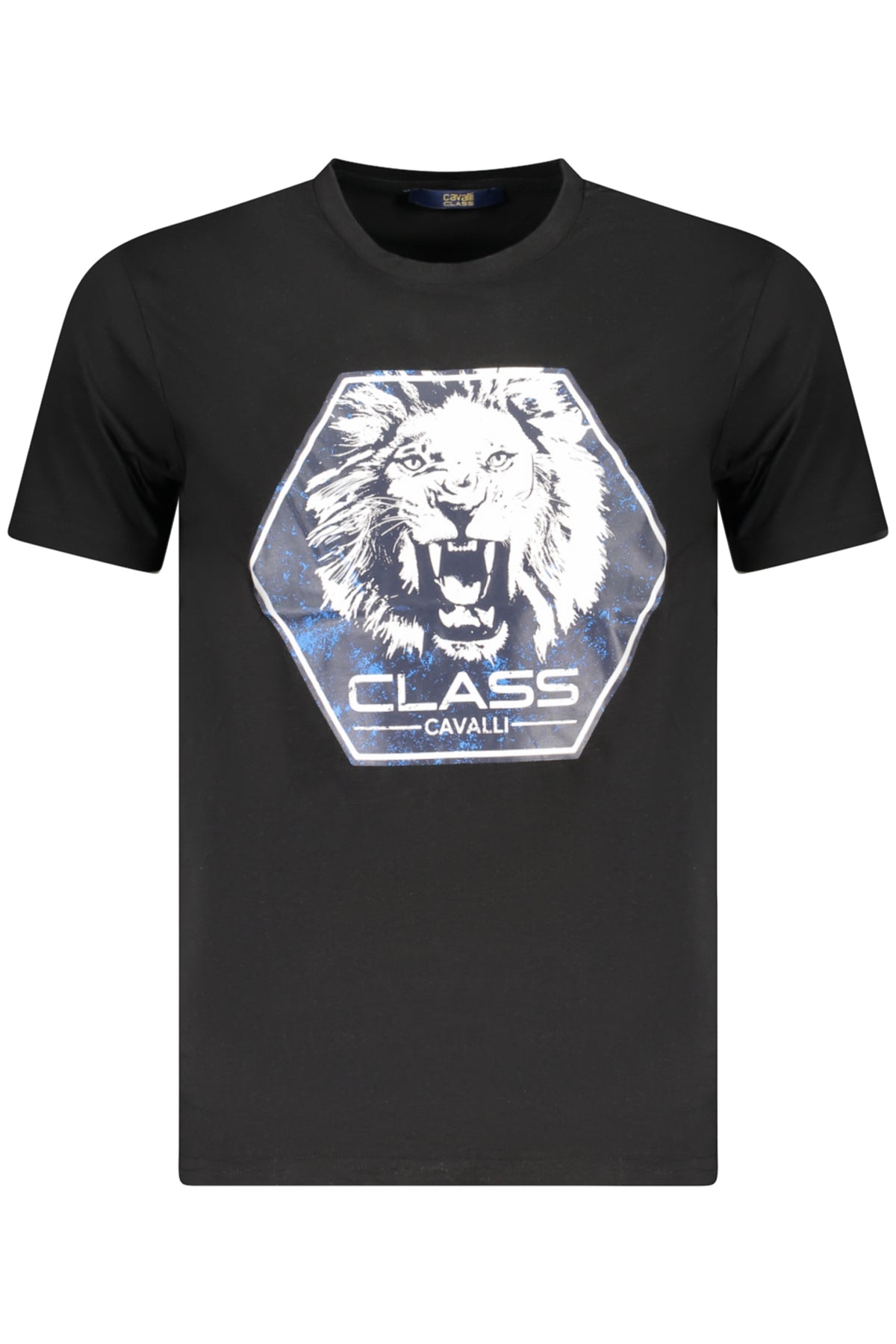 TXT60PJD060_NE05051 – Stilvolles Herren T-Shirt Schwarz - Rundhals, Druck & Logo Design – Größe: XL, M, L, 2XL, S – Farbe: Nero
