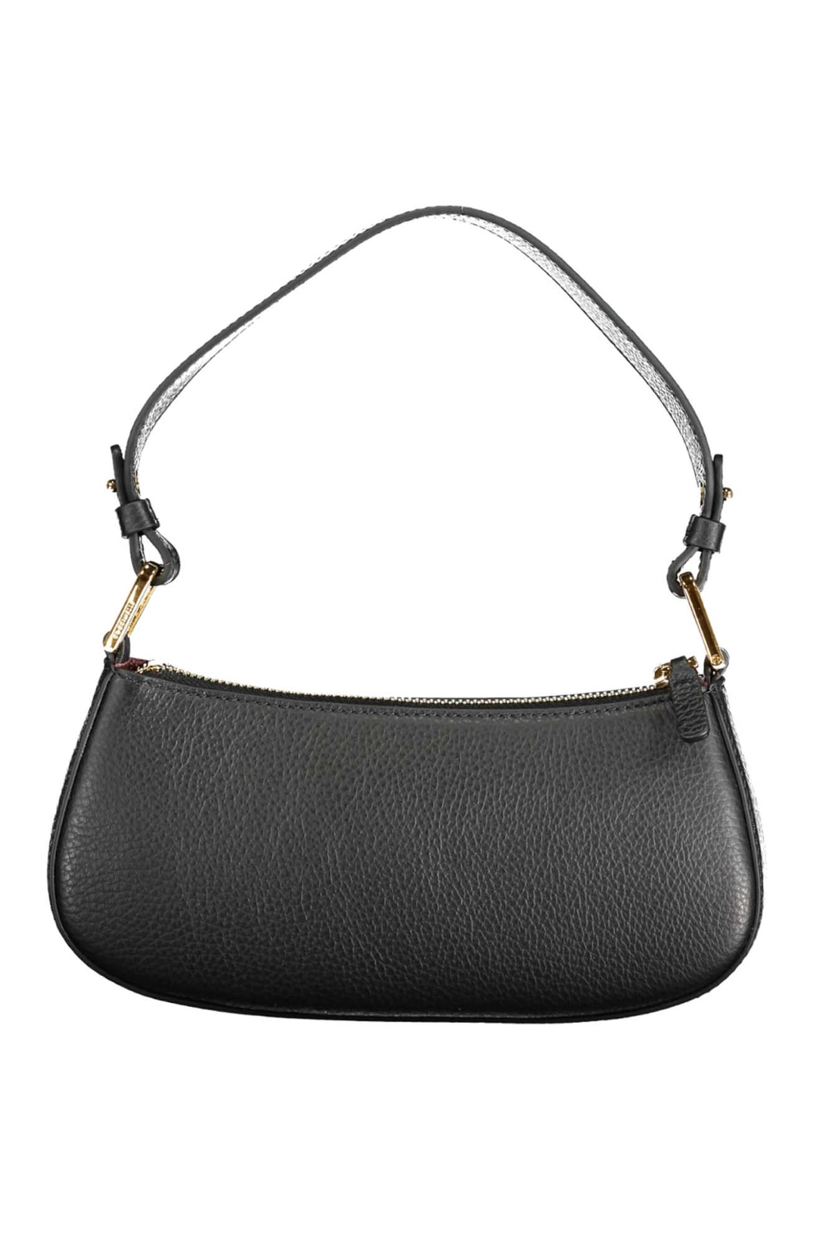 E5MRF520101_NE001 – Elegant und Vielseitig: Schwarze Handtasche mit abnehmbarem Riemen – Größe: UNI – Farbe: Nero