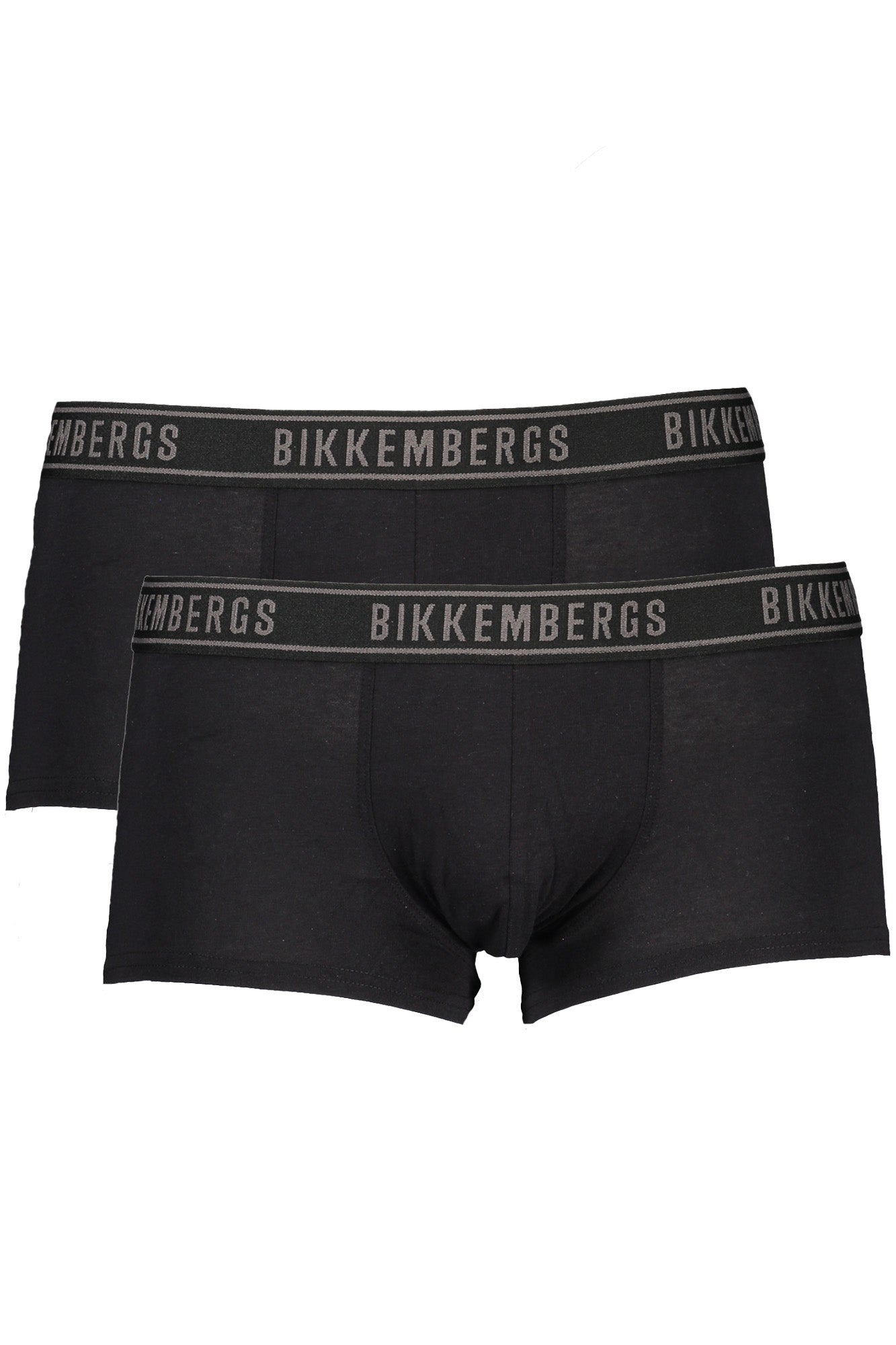 BKK1UTR15BI_NEBLACK – 2er-Pack Schwarze Herren Boxershorts mit Logo - Bequemer Sitz – Größe: S, M, L, XL – Farbe: Nero
