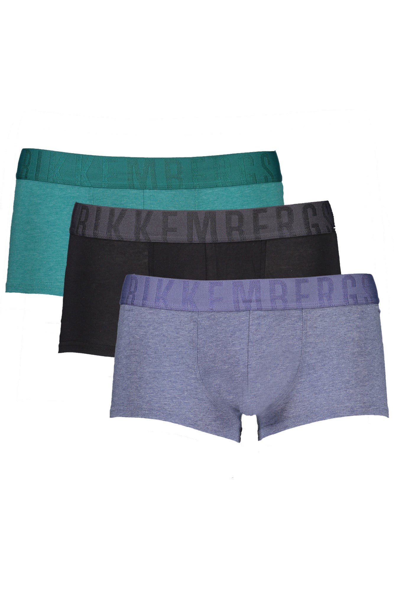 BKK1UTR14TR_VEASSORT – Herren Boxershorts im Dreierpack: Komfort in Grün, Blau & Schwarz – Größe: S, M, L, XL, 2XL – Farbe: Verde