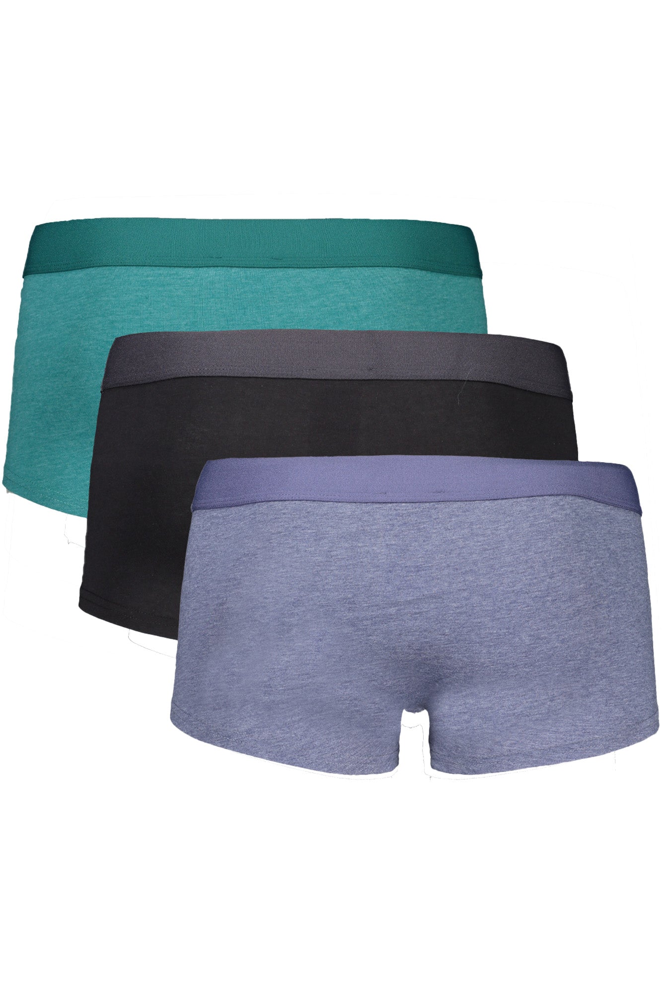 BKK1UTR14TR_VEASSORT – Herren Boxershorts im Dreierpack: Komfort in Grün, Blau & Schwarz – Größe: S, M, L, XL, 2XL – Farbe: Verde