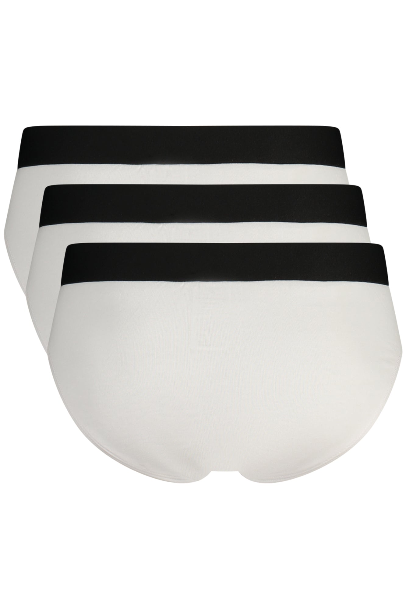 BKK1USP16TR_BIWHIASS – Stilvoller Herrenslip im 3er-Pack: Weiß mit fluoreszierenden Akzenten – Größe: S, M, L, XL, 2XL, 3XL – Farbe: Bianco