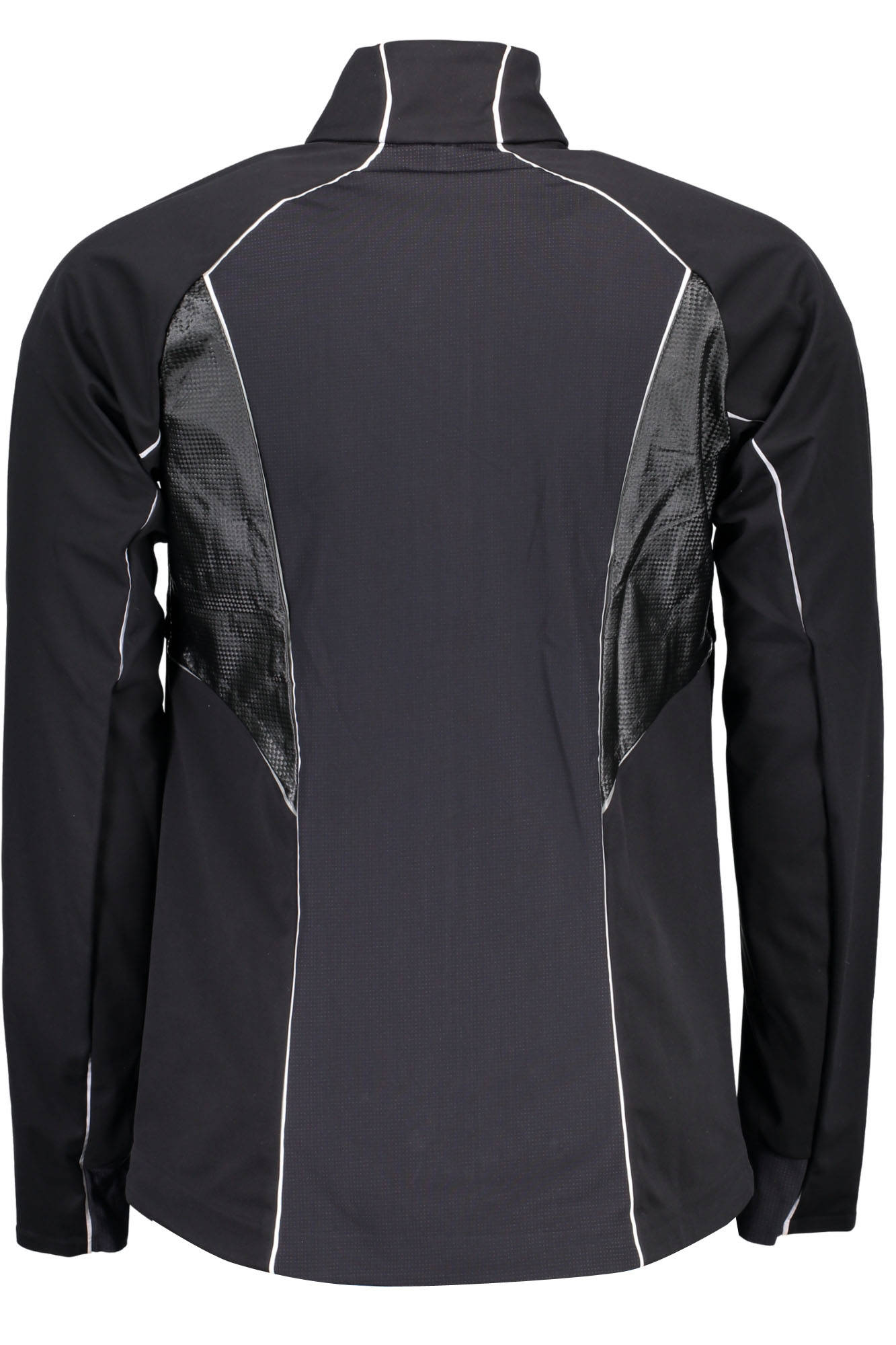 332057_NERO_BLACK – Herren Sportjacke Schwarz mit Reißverschluss, Taschen & Details – Größe: S, M – Farbe: Nero