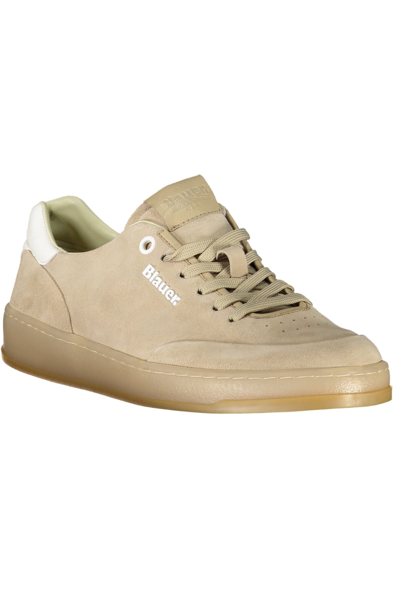 S5FARRELL01SUE_BEBEI – Beiger Herrensportschuh mit Kontrastdetails und herausnehmbarem Fußbett. – Größe: 40, 42, 43, 44, 45 – Farbe: Beige
