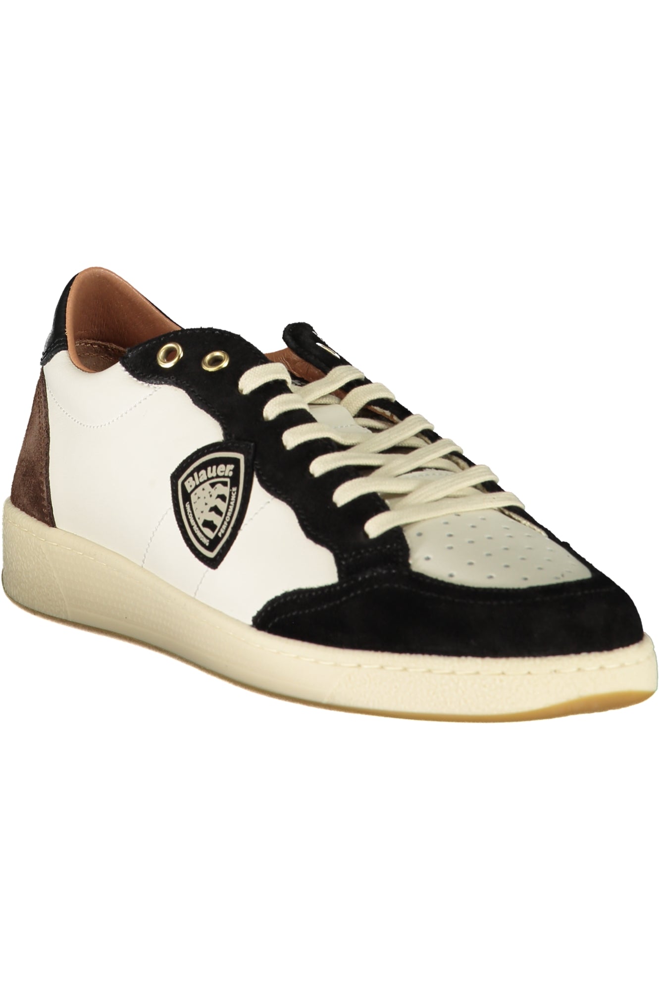 F4MURRAY01SUL_BIWHIBLK – Herren Sportschuh Weiß - Moderner Sneaker mit Kontrastdetails & Logo – Größe: 40, 41, 42, 43, 44, 45, 46 – Farbe: Bianco