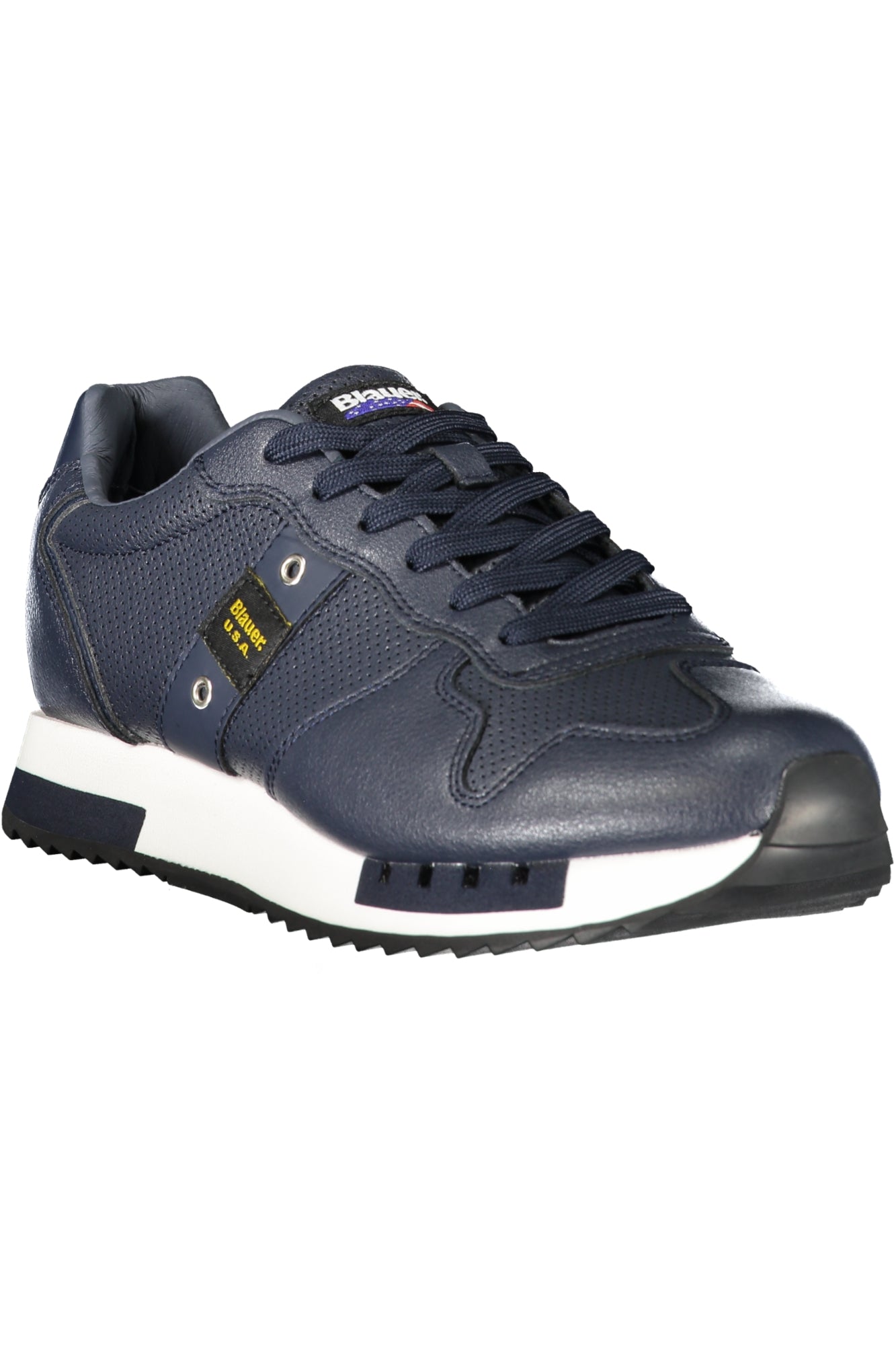 S5QUEENS04PER_BLNVY – Herren Sportschuh Blau: Stylisch mit Kontrastdetails & Innensohle – Größe: 40, 41, 42, 43, 44, 45, 46 – Farbe: Blu