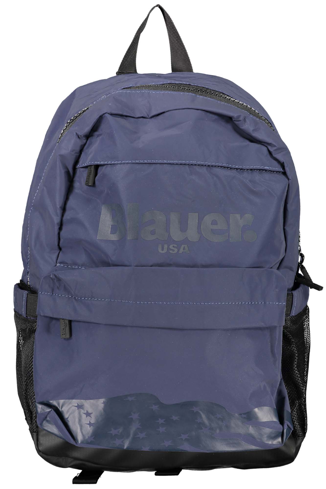 F3SOUTH02REF_BLNVY – Stilvoller Herrenrucksack in Blau mit Laptopfach und vielen Extras – Größe: UNI – Farbe: Blu
