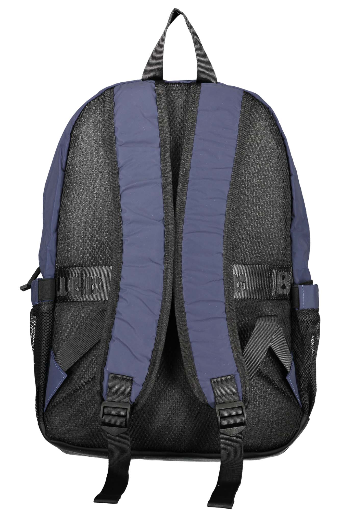 F3SOUTH02REF_BLNVY – Stilvoller Herrenrucksack in Blau mit Laptopfach und vielen Extras – Größe: UNI – Farbe: Blu