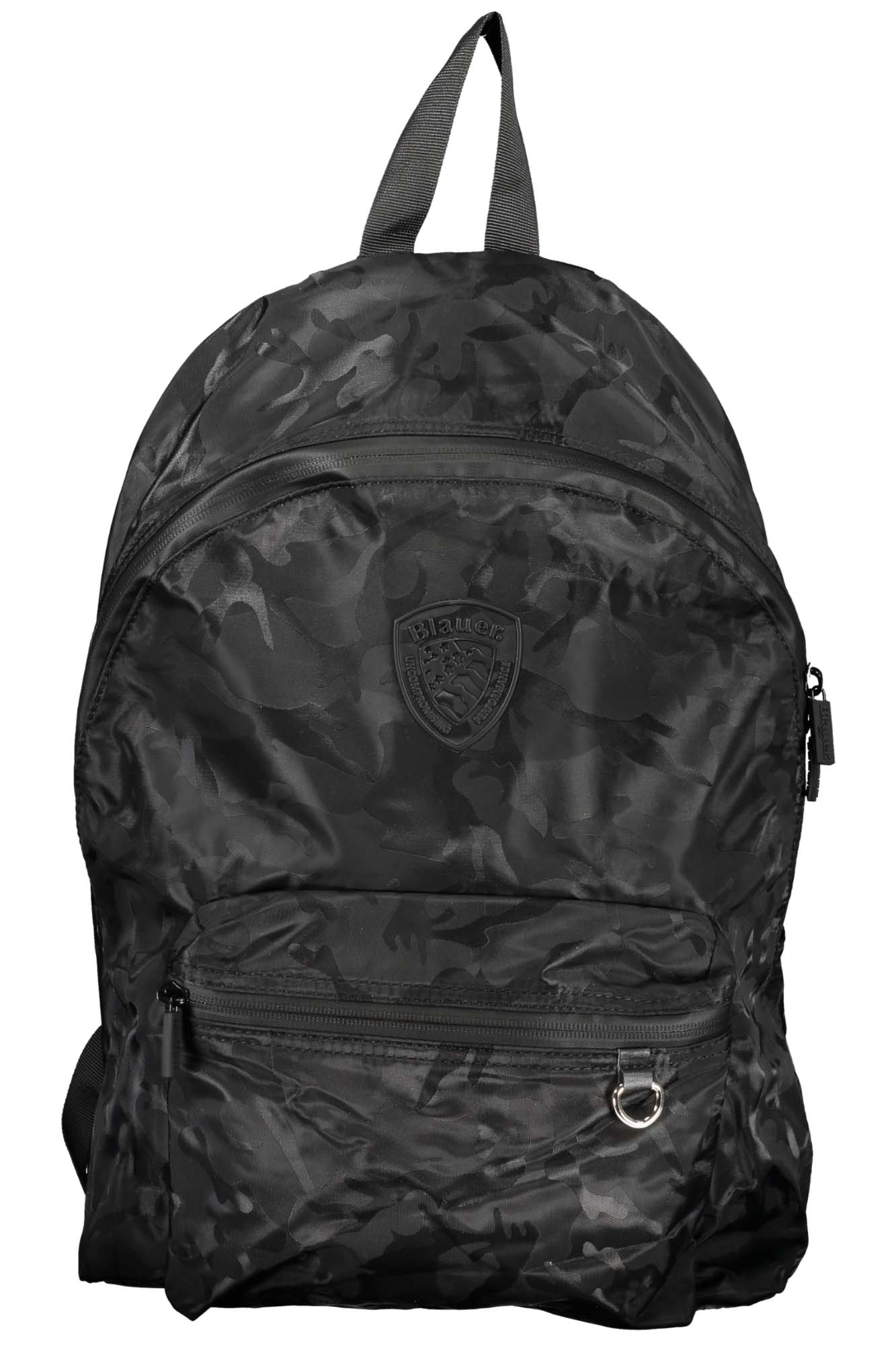 F3WEST01CAM_NEBLK – Schwarzer Herren-Rucksack mit Laptopfach und verstellbaren Gurten – Größe: UNI – Farbe: Nero