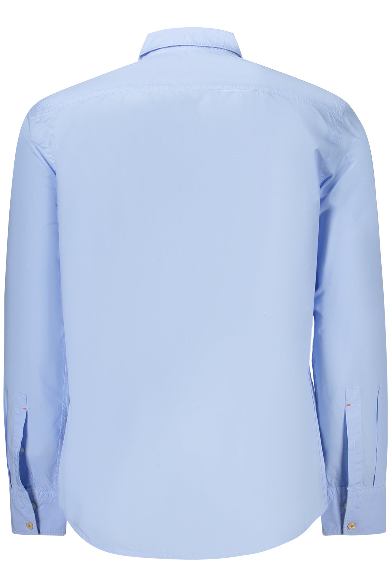50518304RELEGANT6_AZ460 – Elegantes Herren-Langarmhemd in Blau: Regular Fit, Italienischer Kragen – Größe: S, M, L, XL – Farbe: Azzurro
