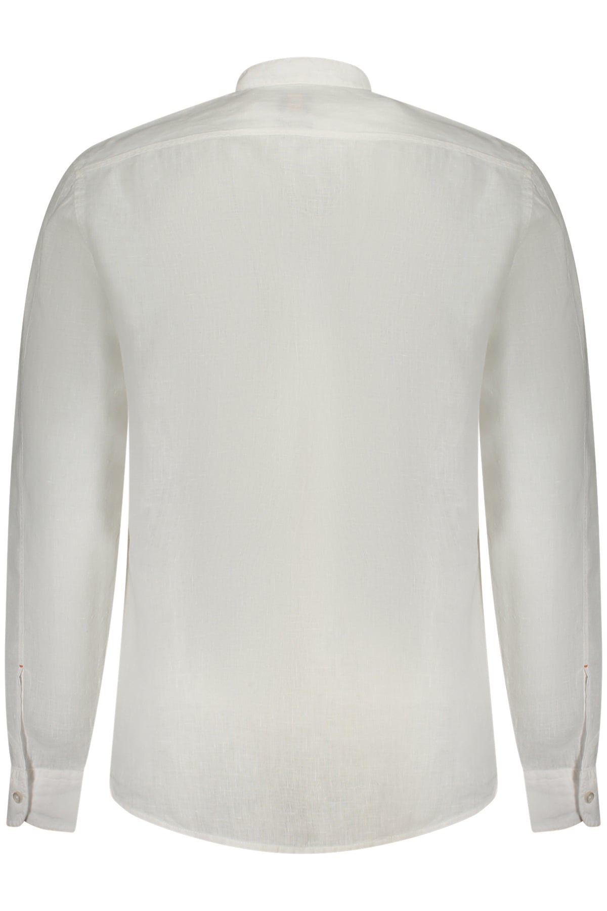 50537369RACE1M_BI100 – Elegantes Herren Langarmhemd Weiß - Regular Fit & Stehkragen – Größe: XS, S, M, L, XL, 2XL – Farbe: Bianco