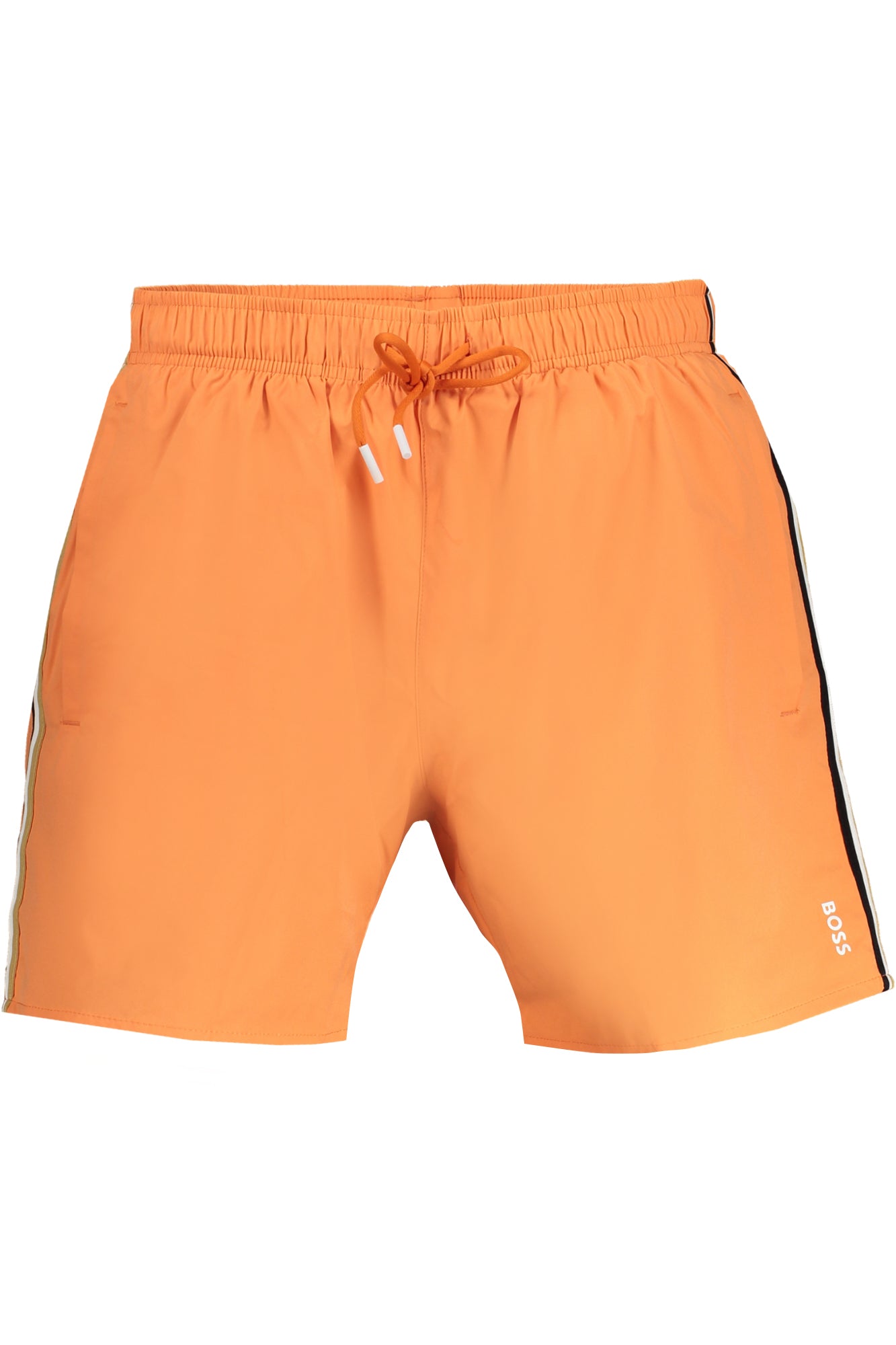 50491594ICONIC_AR823 – Stilvolle Herren-Badeshorts Orange mit Innenhose und Taschen – Größe: S, M, L, XL – Farbe: Arancione