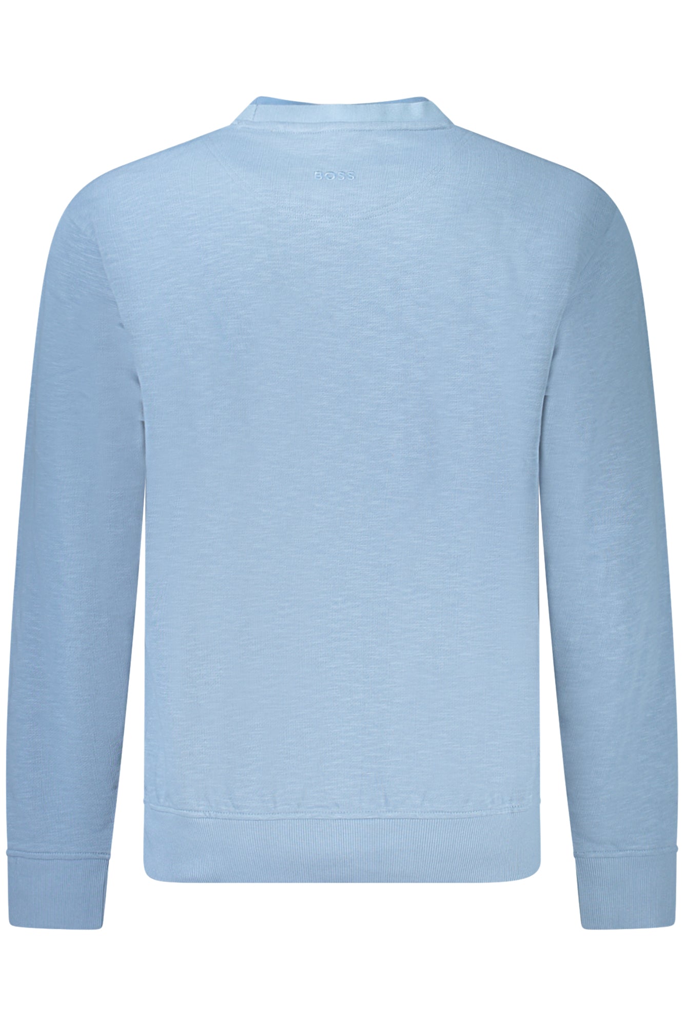 50530784WEDOUBLECOLLAR_AZ459 – Stylisches Herren-Sweatshirt in Blau mit Rundhals und Kontrastdetails – Größe: S, M, L, XL, 2XL – Farbe: Azzurro