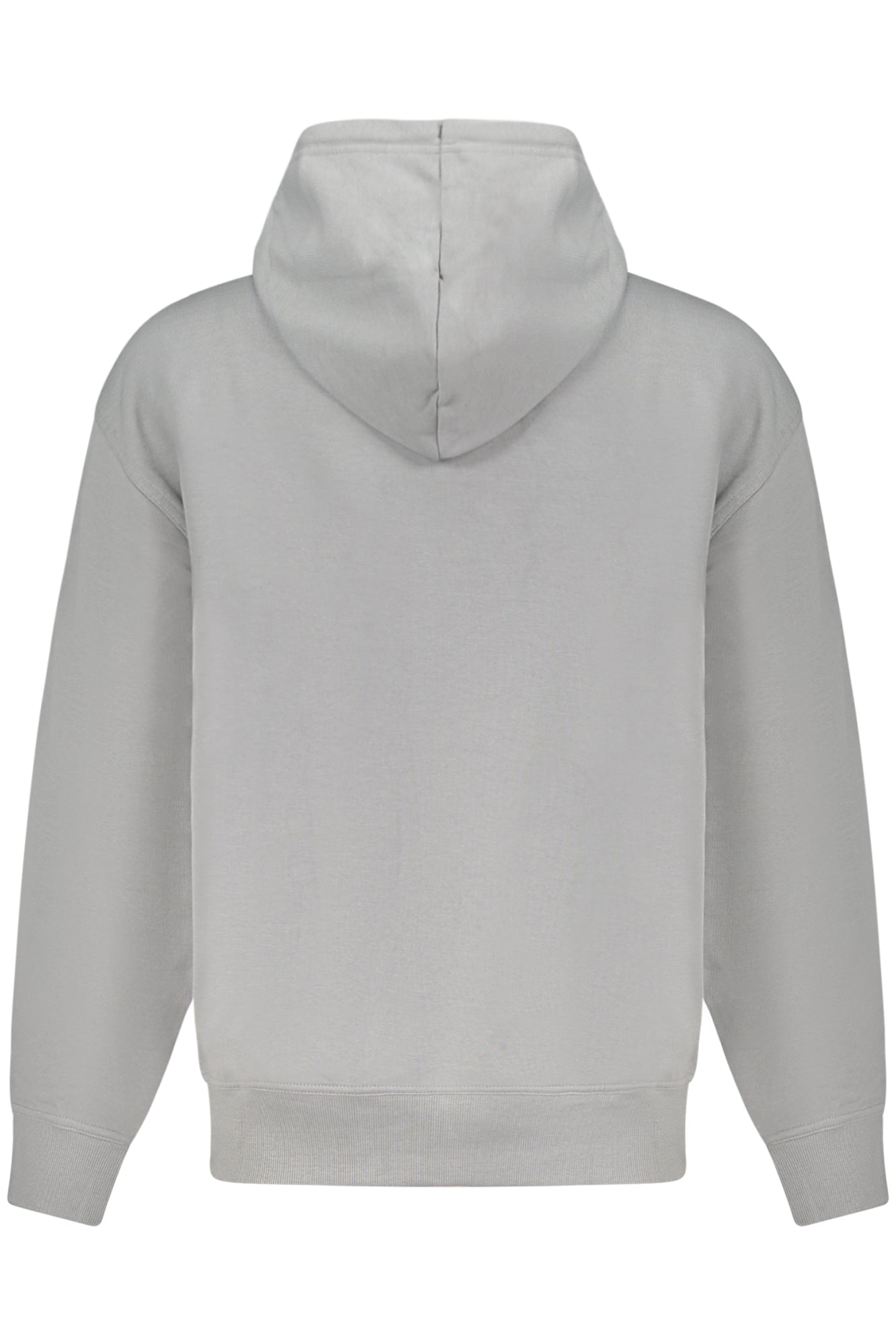 50514530WESMALLHOOD_GR062 – Gemütliches Herren Sweatshirt: Grauer Langarm-Hoodie mit Logo-Aufdruck – Größe: L, XL, 2XL, S, M – Farbe: Grigio