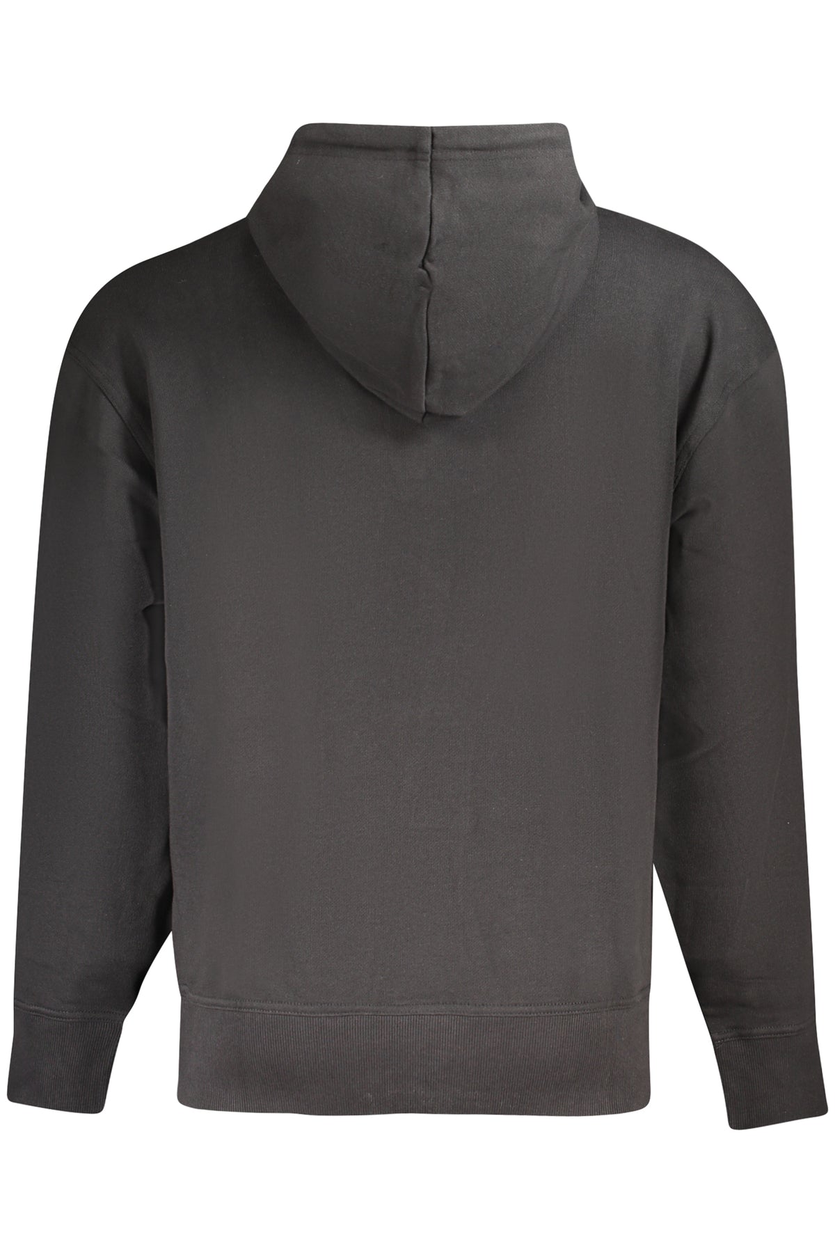 50514530WESMALLHOOD_NE001 – Stylischer Herren Langarm Kapuzenpullover Schwarz mit Aufdruck – Größe: S, M, L, XL, 2XL, 3XL – Farbe: Nero