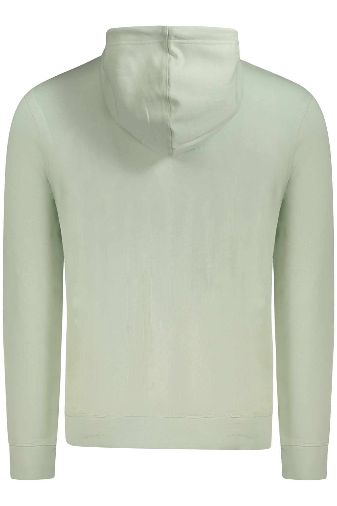 50509314WETALK_VE474 – Grünes Langarm-Kapuzenpullover für Herren mit Logo-Stickerei – Größe: XS, S, M, L, XL, 2XL, 3XL – Farbe: Verde