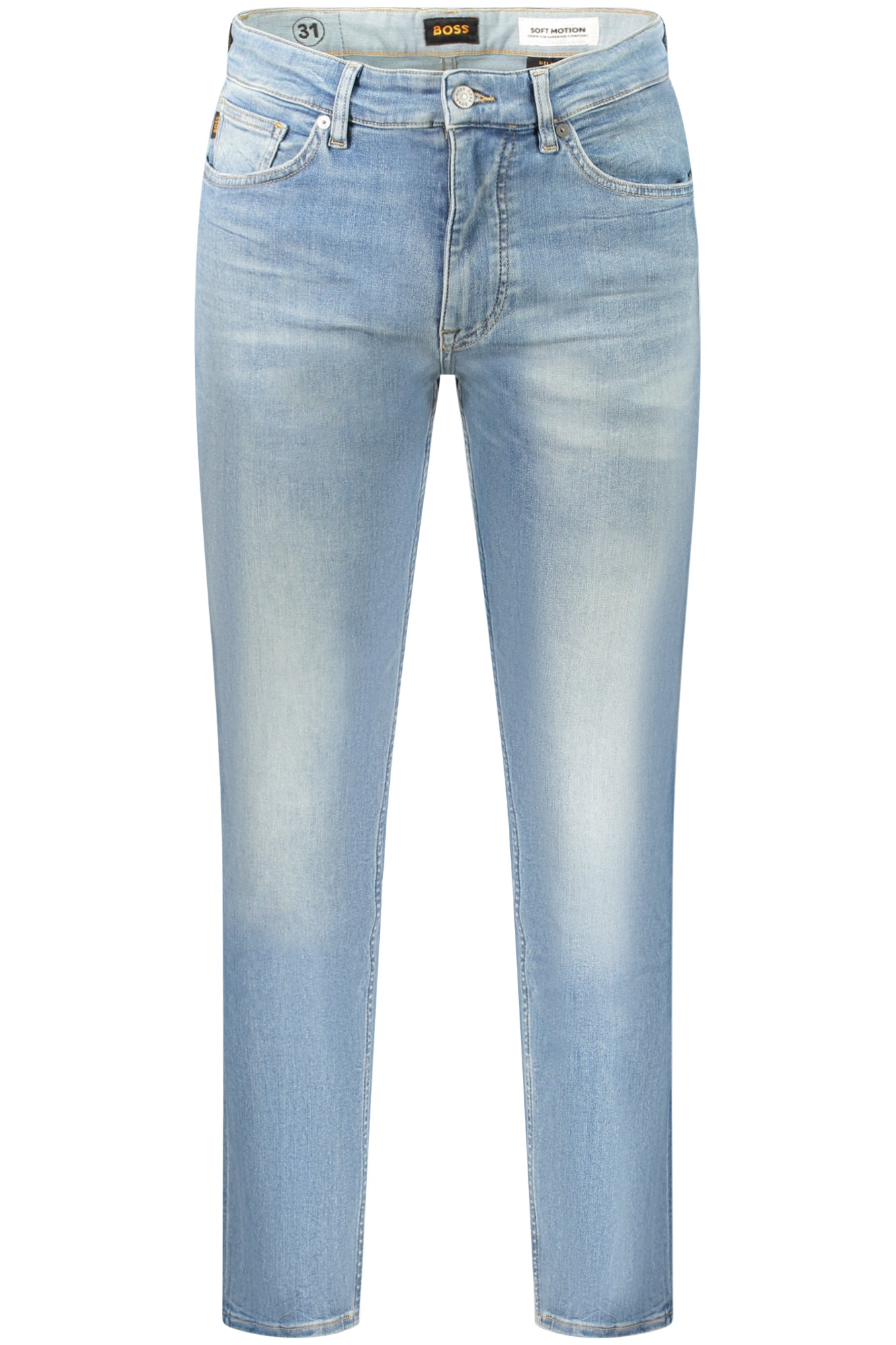 50534679DELAWARE BO S.TRIKE_AZ434 – Slim Fit Herren Jeans Blau - Used-Look mit Kontrastdetails & Logo – Größe: 35L32, 29L32, 30L32, 31L32, 33L32, 34L32, 36L32, 38L32, 32L32 – Farbe: Azzurro
