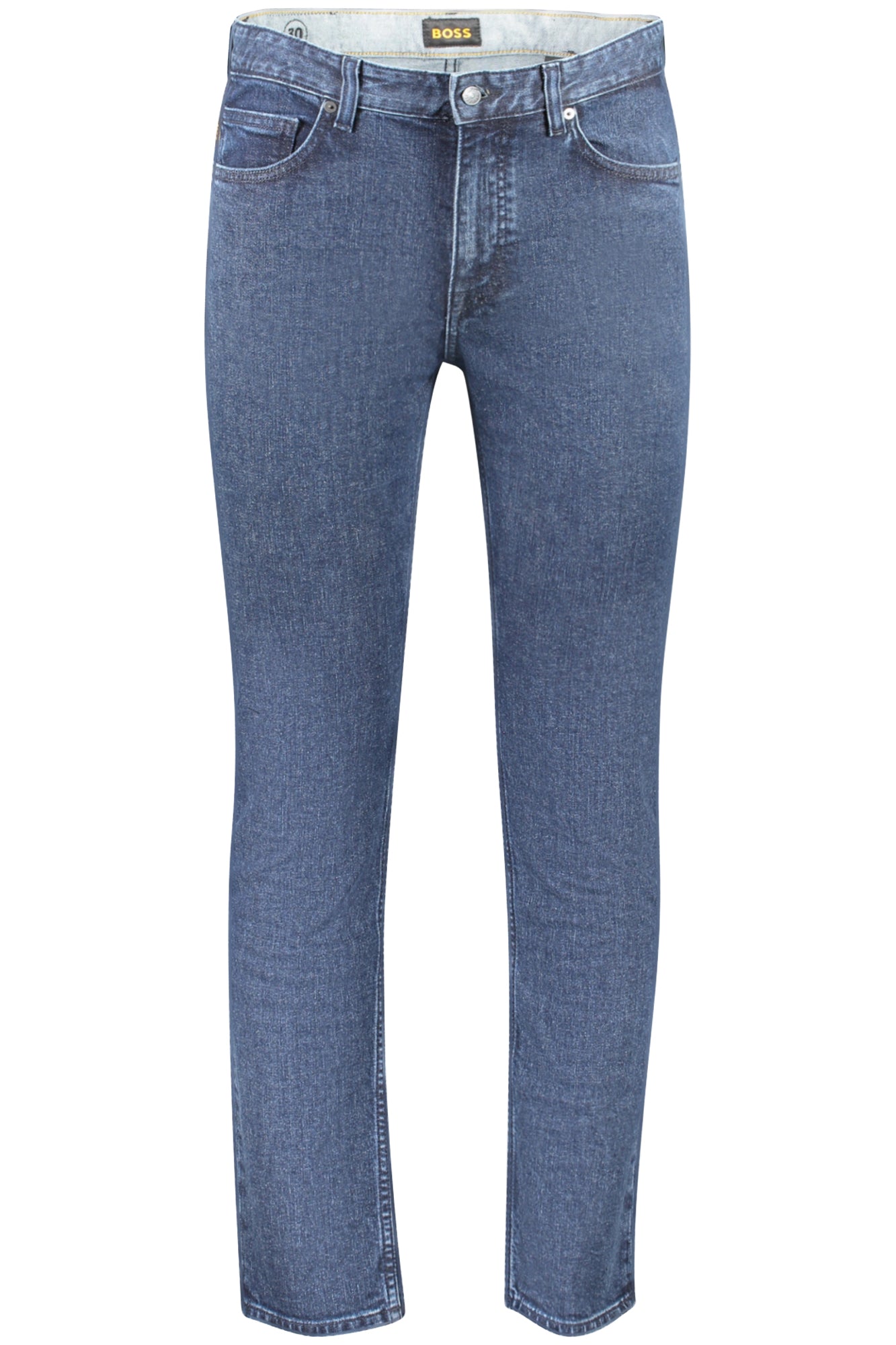 50544630DELAWAREBODIFFERENT_BL415 – Slim Fit Herren-Jeans in Blau - 5 Taschen & Reißverschluss-Detail – Größe: 30L32, 32L32, 34L32, 36L32, 38L32 – Farbe: Blu