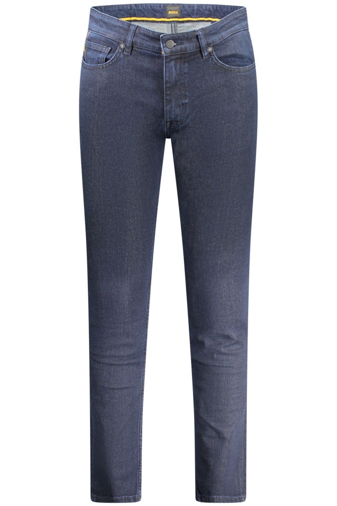 50471017DELAWAREBCLCROYAL_BL415 – Elegante Herren Slim Fit Jeans in Blau mit 5 Taschen und Logo – Größe: 30L32, 32L32, 34L32, 36L32 – Farbe: Blu