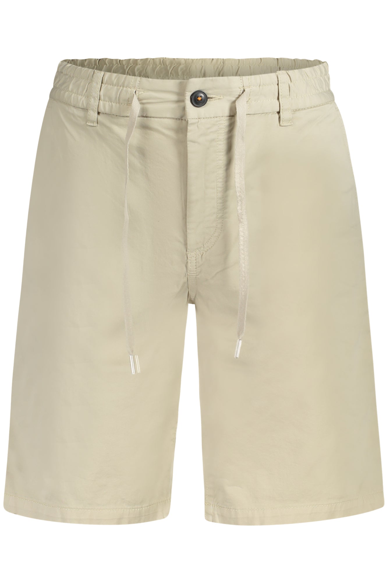 50536885CHINOTAPEREDDS1S_BE271 – Bequeme Beige Herren-Bermuda-Shorts mit Kordelzug und 5 Taschen – Größe: 29, 30, 31, 32, 33, 34, 35, 36 – Farbe: Beige