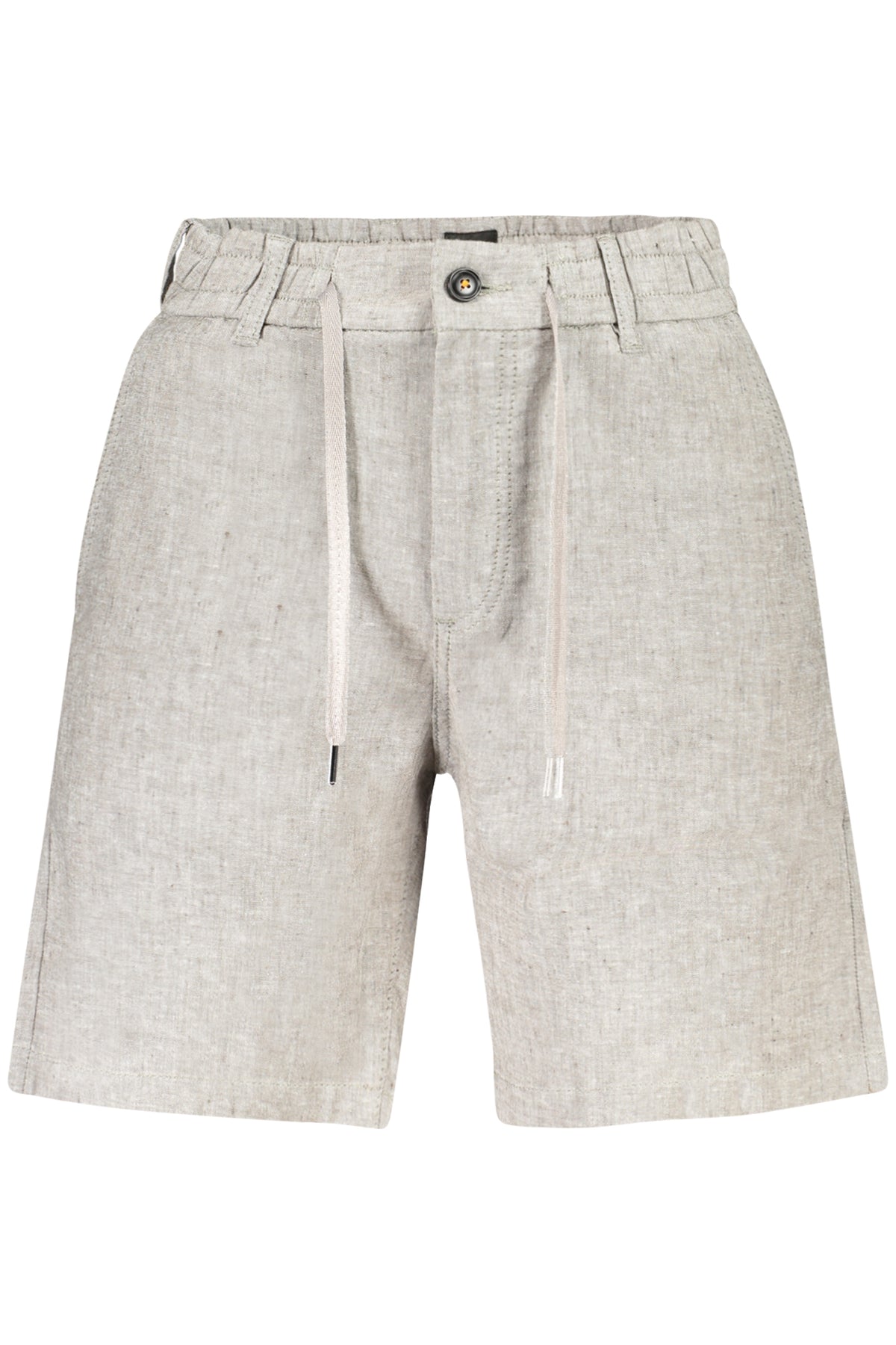 50536863CHINOTAPEREDDS2S_GR294 – Tapered Fit graue Bermudahose für Herren mit Kordelzug-Bund – Größe: 29, 30, 31, 32, 33, 34, 35, 36, 38 – Farbe: Grigio