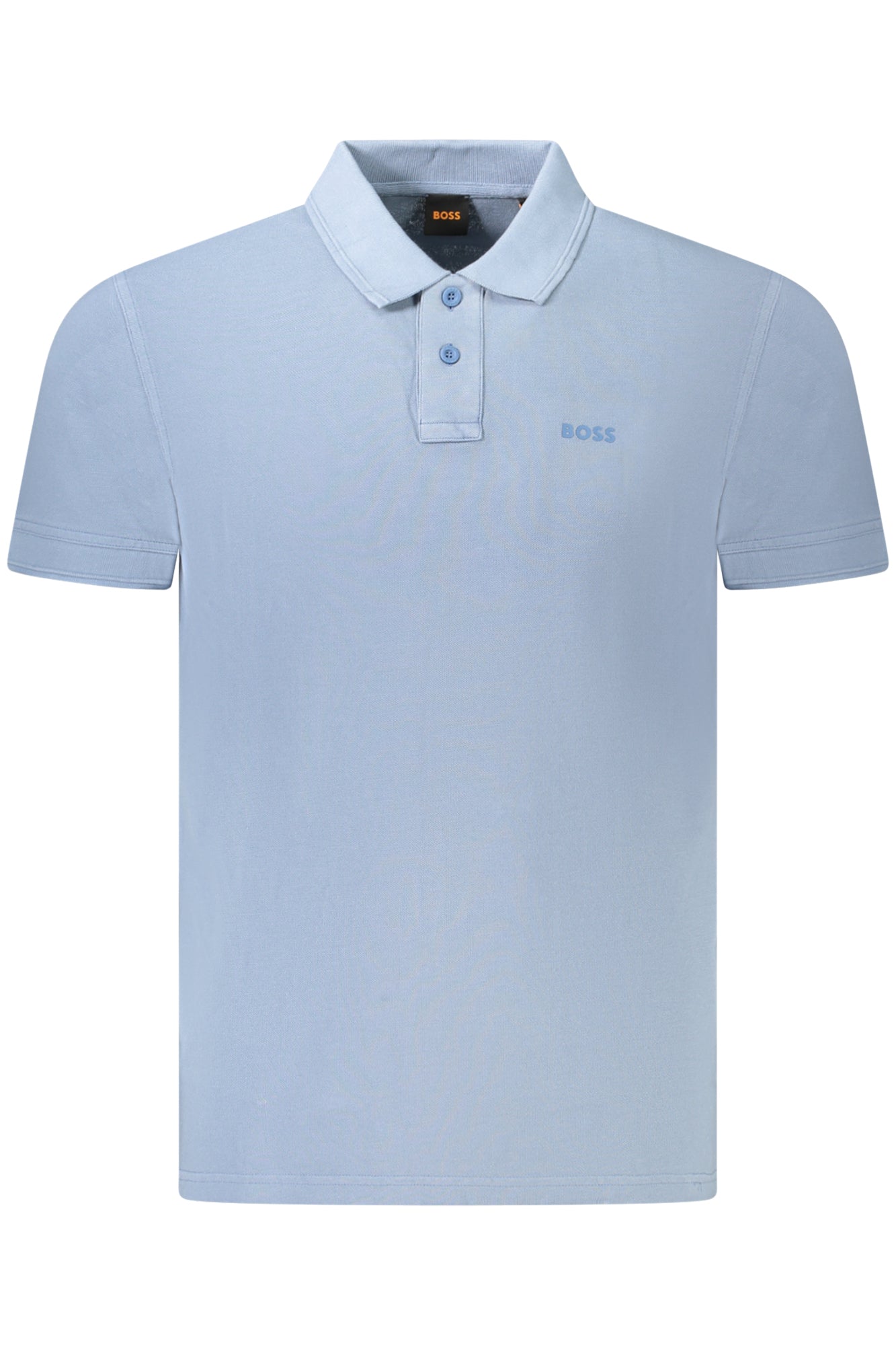 50507813PRIME_AZ459 – Elegantes Herren Kurzarm-Poloshirt in Blau mit Druck und Logo – Größe: S, L, XL, 2XL, 3XL, M – Farbe: Azzurro