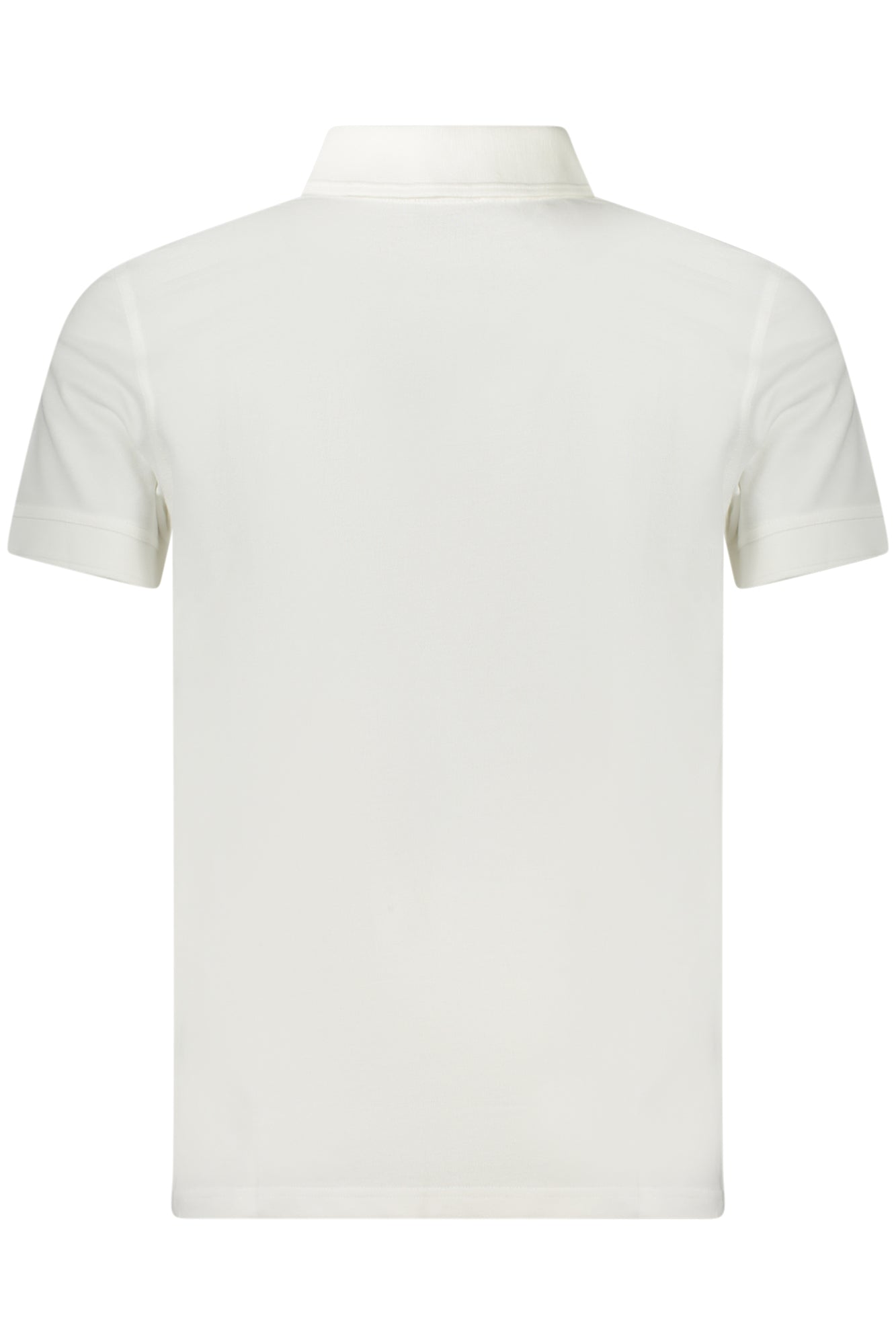 50507813PRIME_BI100 – Elegantes Herren Kurzarm-Poloshirt Weiß mit Druck und Logo – Größe: S, M, L, XL, 2XL – Farbe: Bianco
