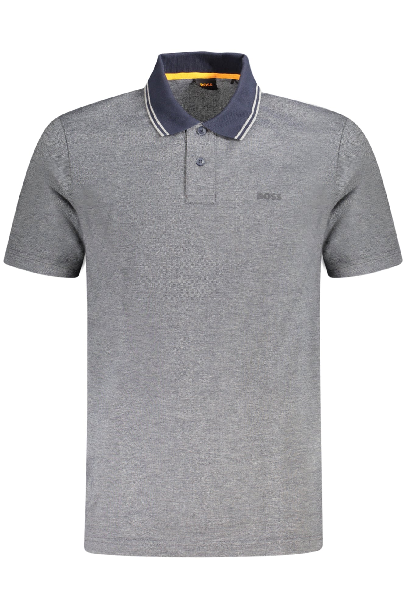 50507814PEOXFORDNEW_BL404 – Elegantes Herren Kurzarm-Poloshirt in Blau mit Kontrastdetails – Größe: S, 3XL, 4XL, 2XL – Farbe: Blu